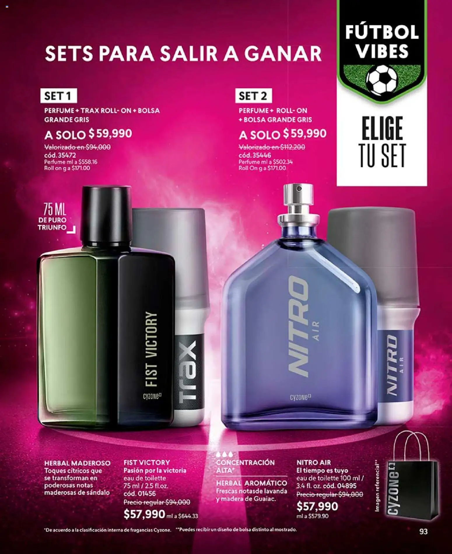 CyZone revista - valida desde el 04.05.2026 | Página: 107 | Productos: Bolsa, Perfume, Eau de toilette