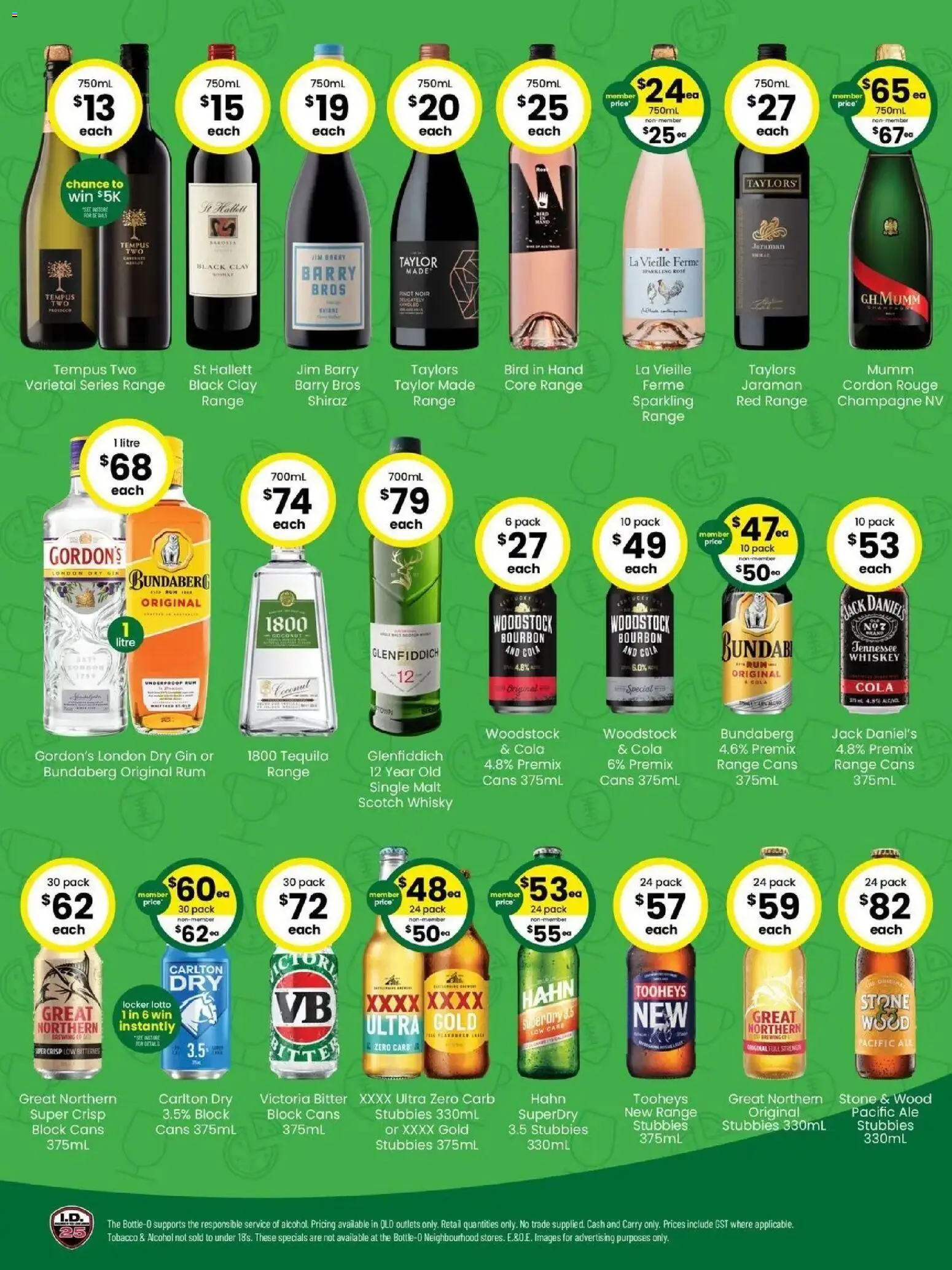 The Bottle-O catalogue Durack - 28/09/2026 > weekly / monthly specials | Page: 2 | Products: Champagne, Tequila, Rum, Coconut