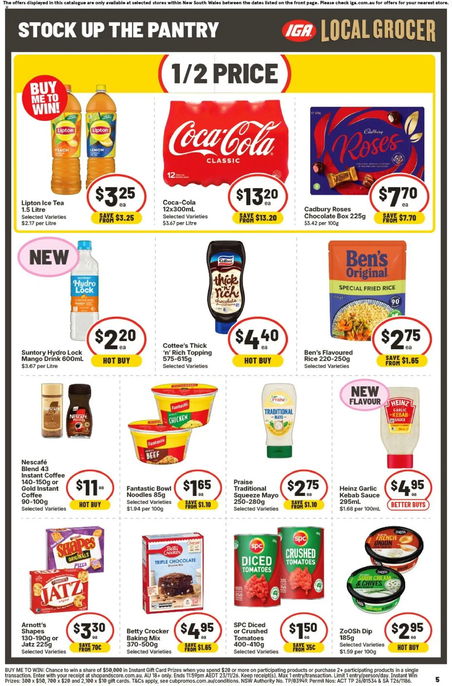 IGA catalogue - valid from 28/10/2026 | Page: 5