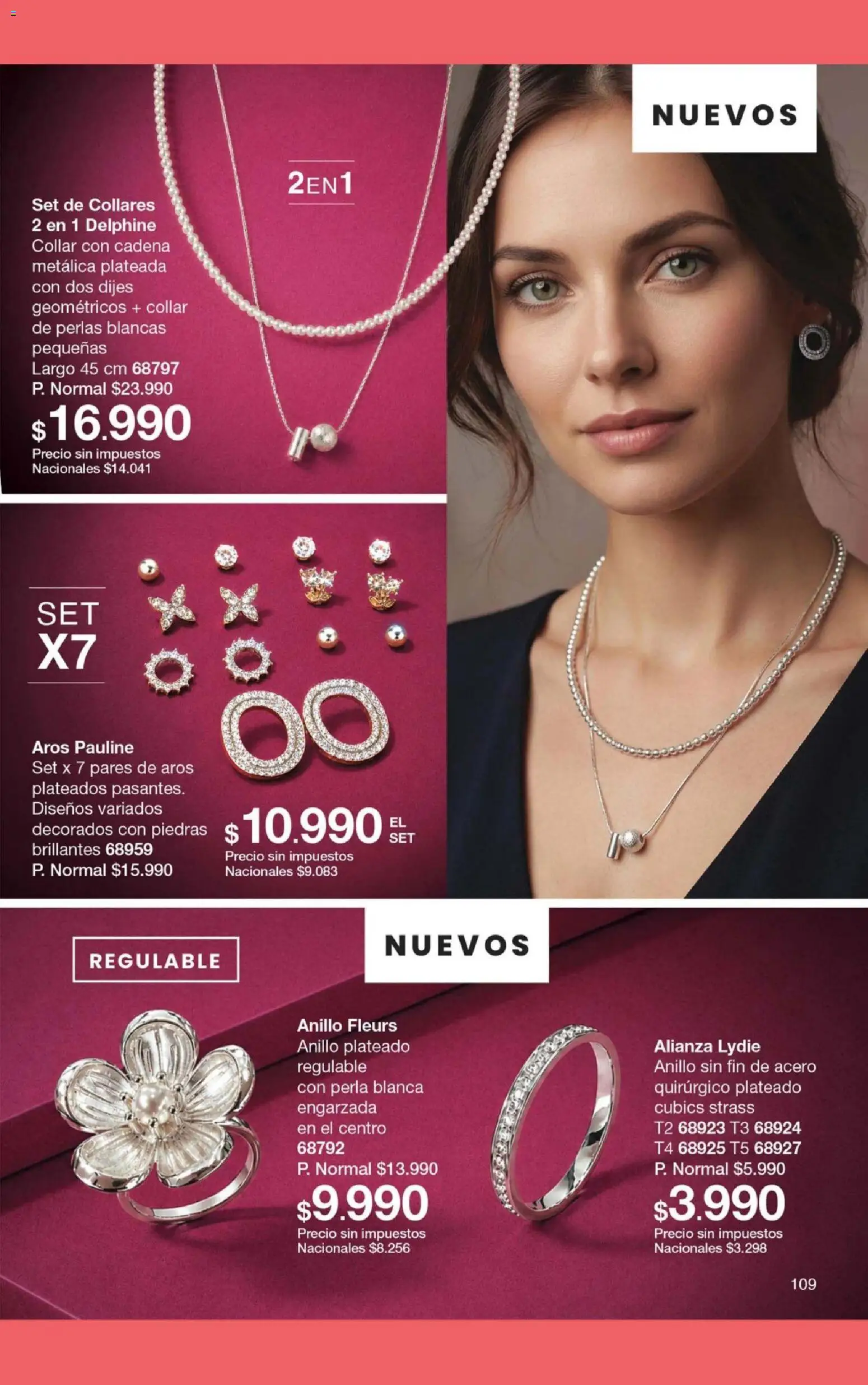 Gigot catálogo 11 │ válido desde el 01/07/2026 | Página: 115 | Productos: Collar, Aros, Anillo, Cadena