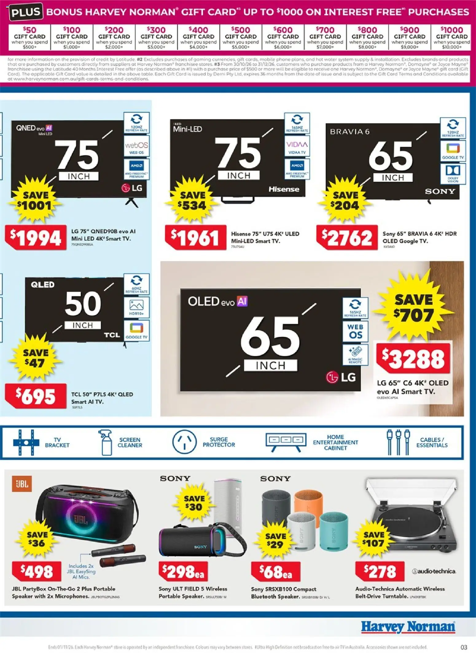Harvey Norman catalogue - valid from 30/10/2026 | Page: 3