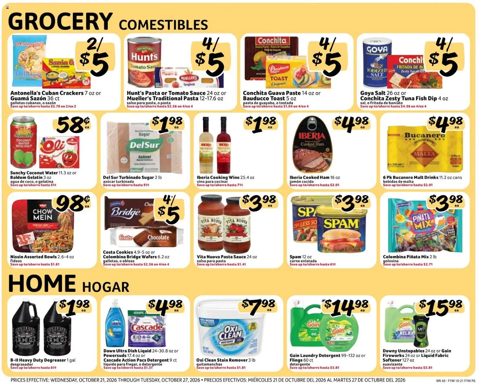 Fresco y Más Weekly Ad - valid from 10/21/2026 | Page: 6