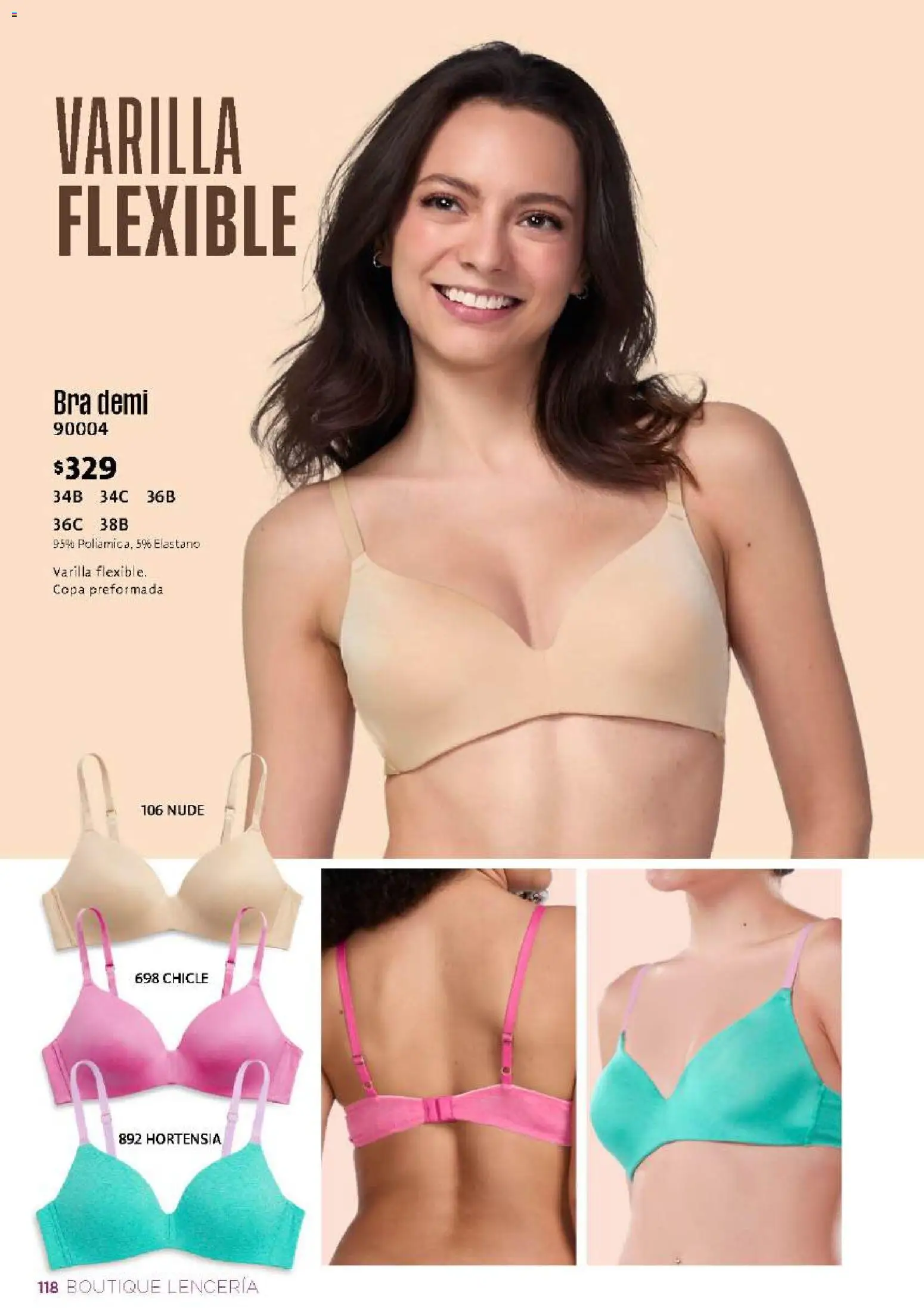 Nuevas ofertas de Ilusión válidas en toda la República Mexicana desde el 01/08/2026. ¡Encuentra las mejores ofertas en Ilusión catálogo Otoño! | Página: 120 | Productos: Chicle, Flexible, Lenceria