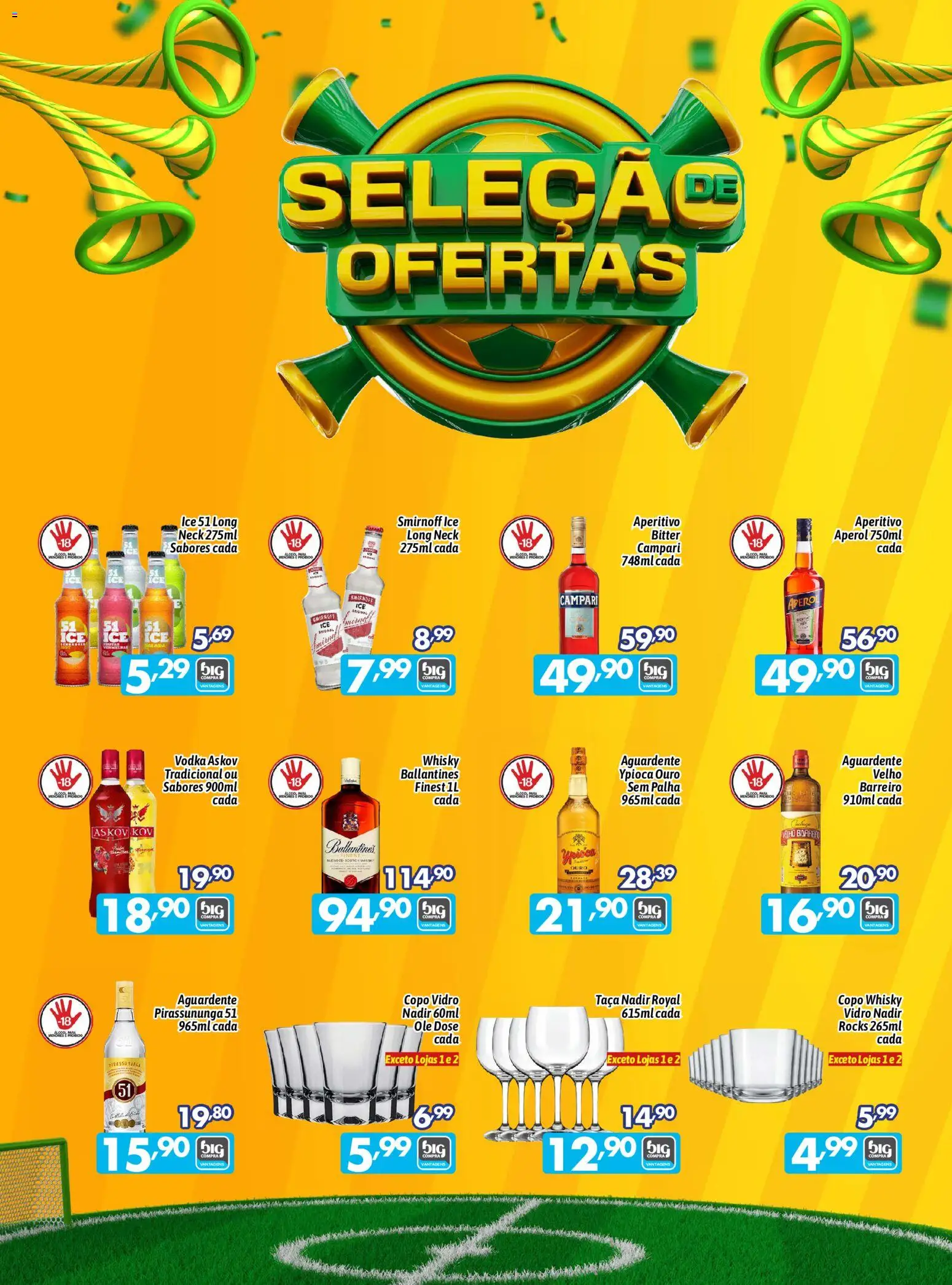 Big Compra Folheto - válido de 05.06.2026 | Página: 11 | Produtos: Whisky, Vodka, Campari