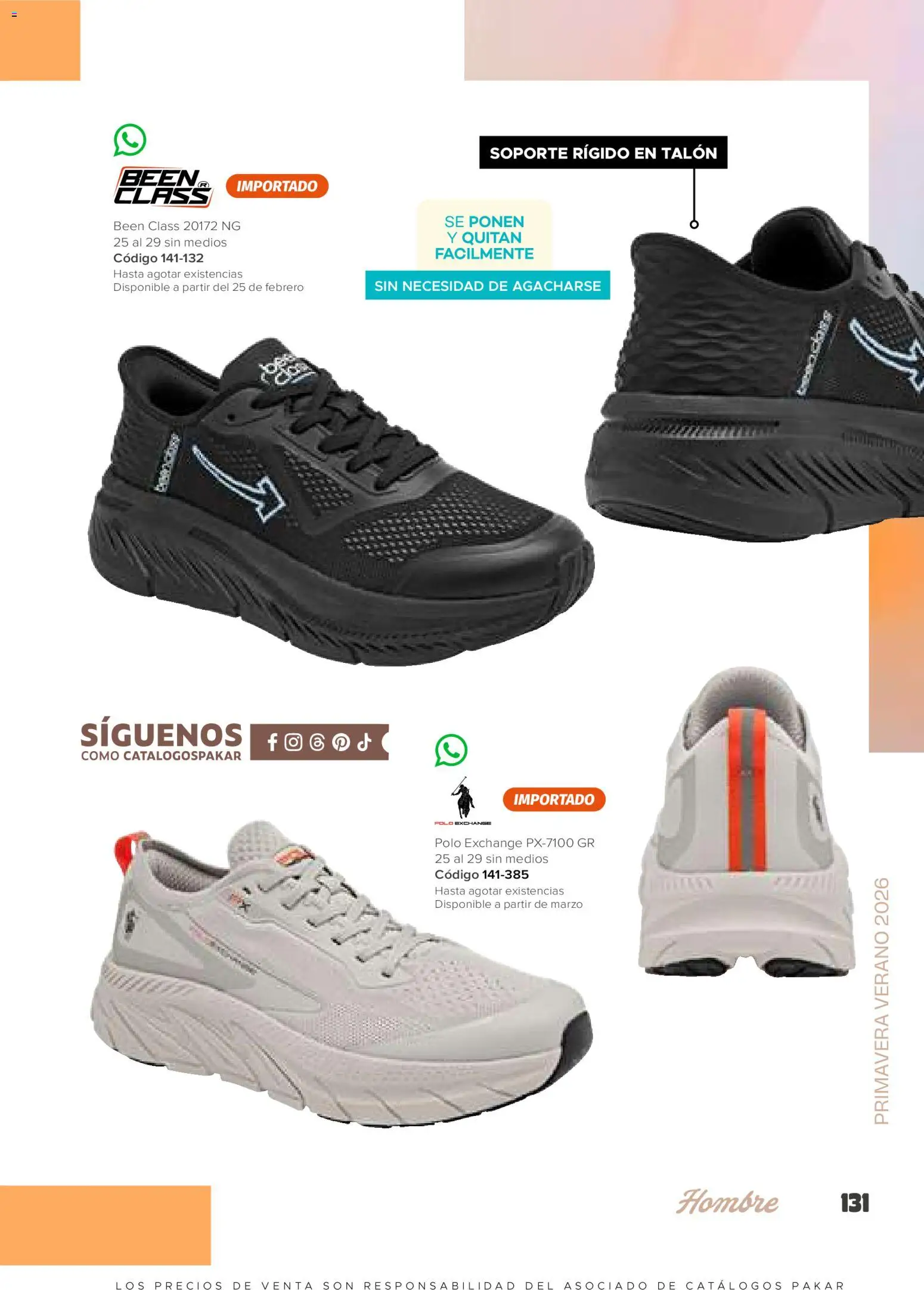 Shoes Collection PAKAR catálogo 2026 PDF (Julio) — page 130