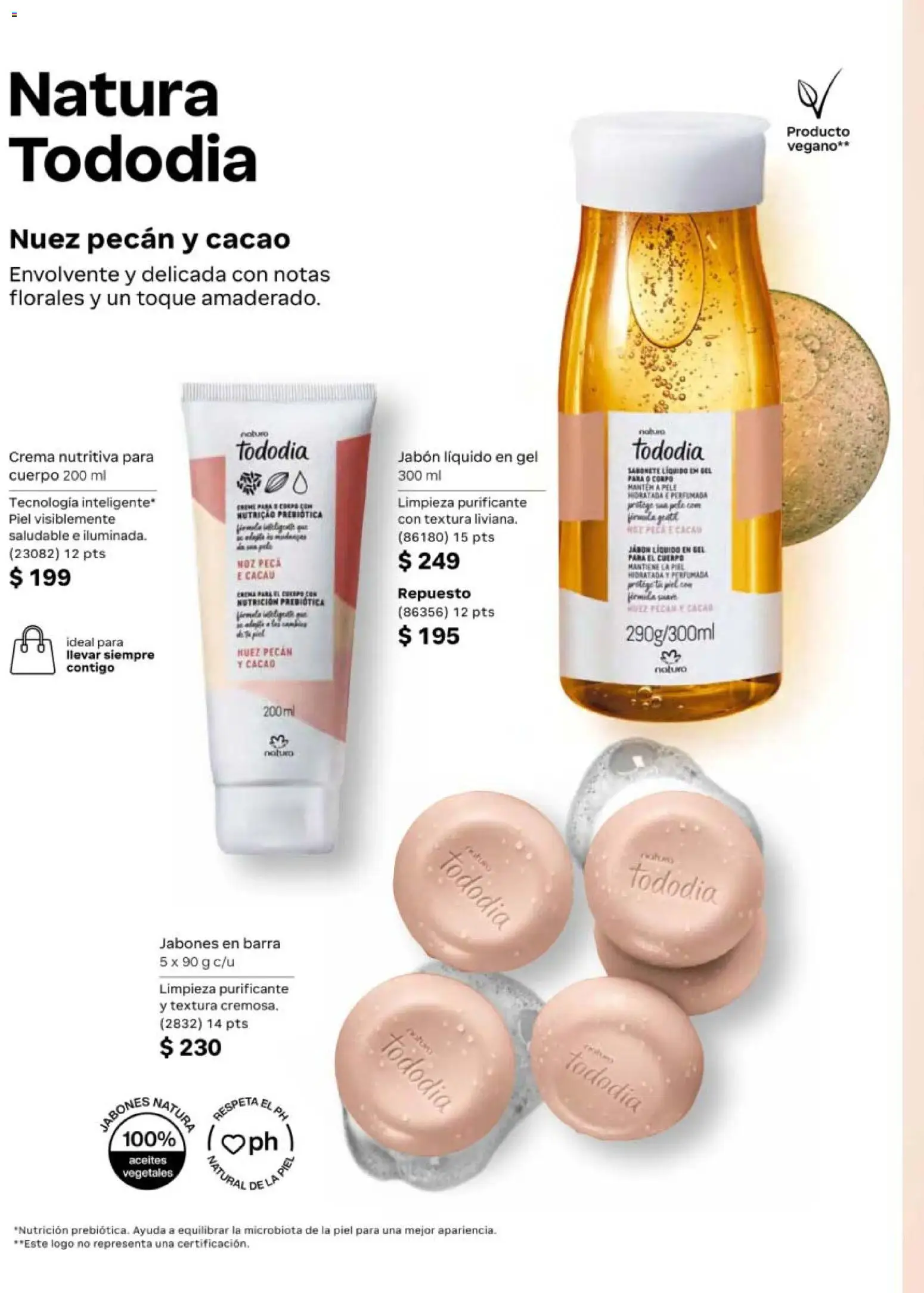 Nuevas ofertas de Natura válidas en toda la República Mexicana desde el 20/02/2026. ¡Encuentra las mejores ofertas en Natura campaña 4 2026! | Página: 100 | Productos: Crema, Nuez, Barra, Jabón