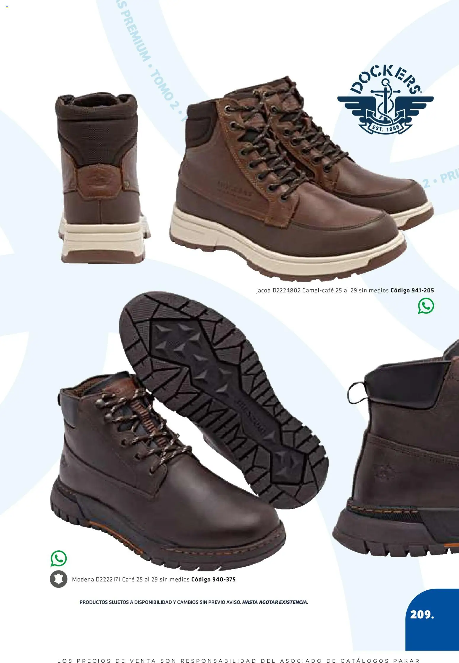 Nuevas ofertas de SC Pakar válidas en toda la República Mexicana desde el 27.02.2026. ¡Encuentra las mejores ofertas en SC Pakar catálogo Premium Men Tomo 2! | Página: 209 | Productos: Café