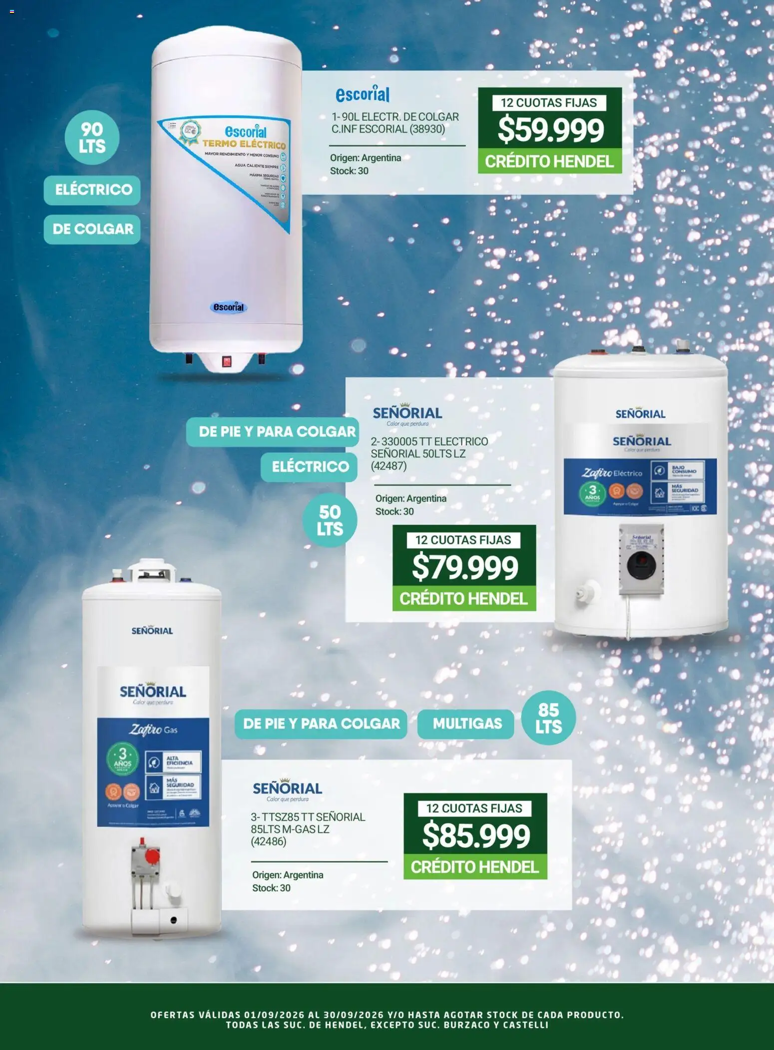 Hendel catálogo │ válido desde el 01/09/2026 | Página: 13 | Productos: Termo, Agua