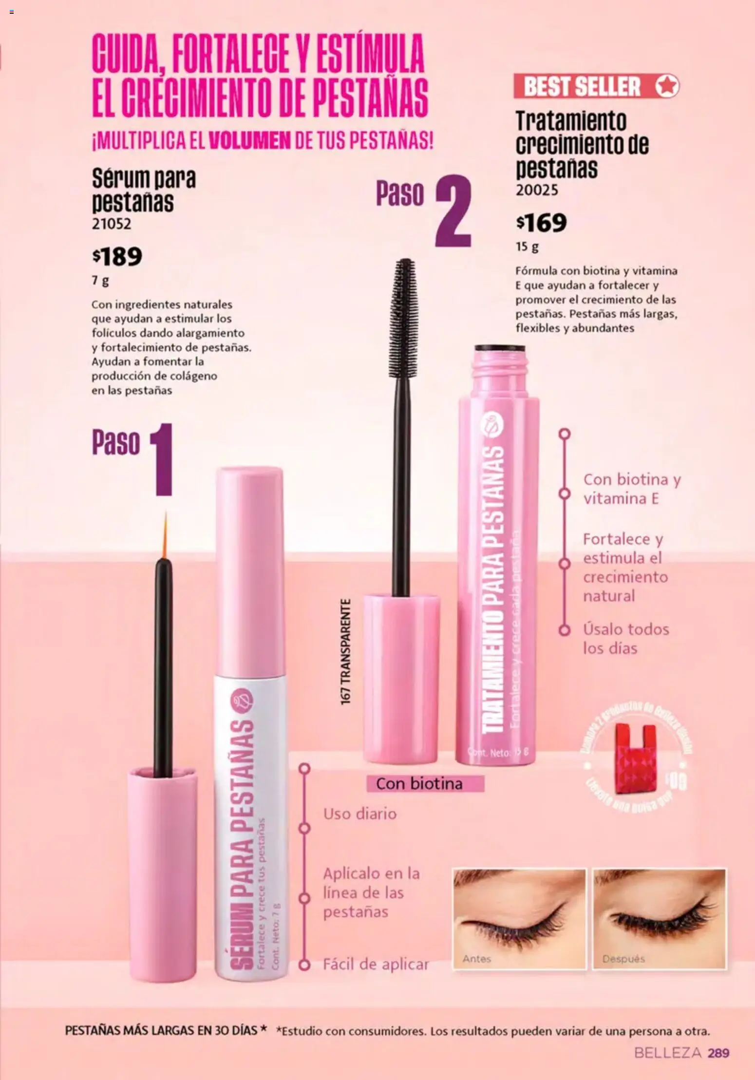 Nuevas ofertas de Ilusión válidas en toda la República Mexicana desde el 01/10/2026. ¡Encuentra las mejores ofertas en Ilusión catálogo Invierno! | Página: 291 | Productos: Serum, Ingredientes