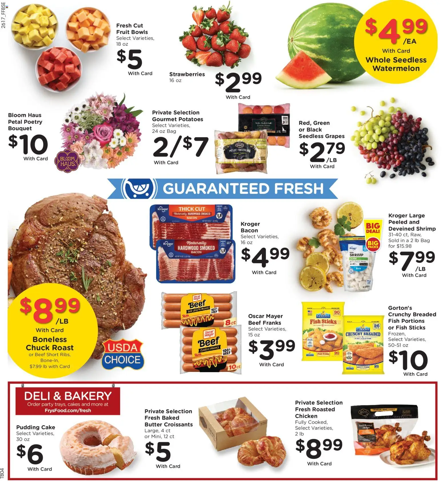 Fry's Food Weekly Ad - valid from 27.05.2026 | Page: 12 | Products: Butter, Potatoes, Watermelon, Bag