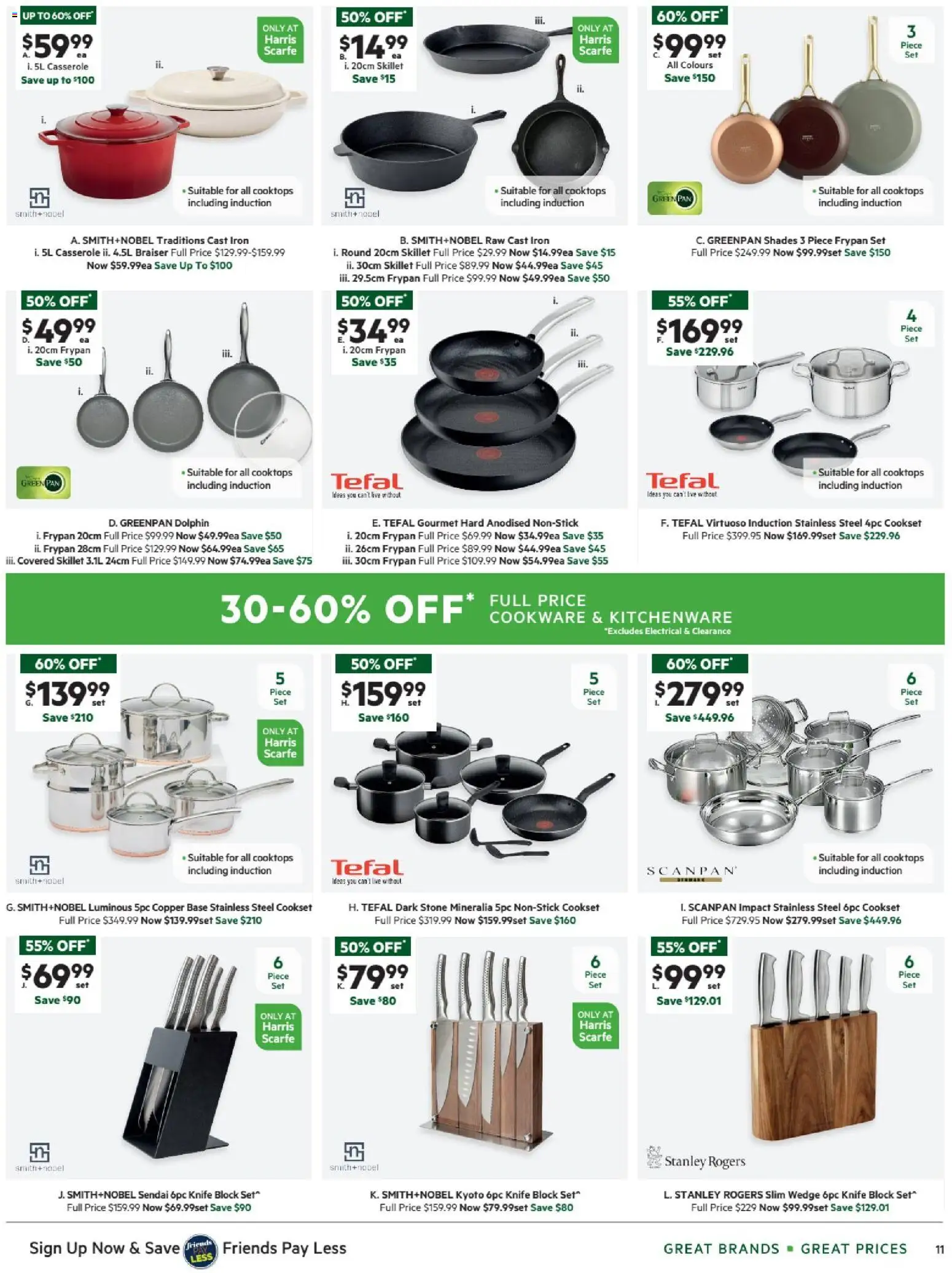 Harris Scarfe catalogue - valid from 07.04.2026 | Page: 11 | Products: Cookware, Iron
