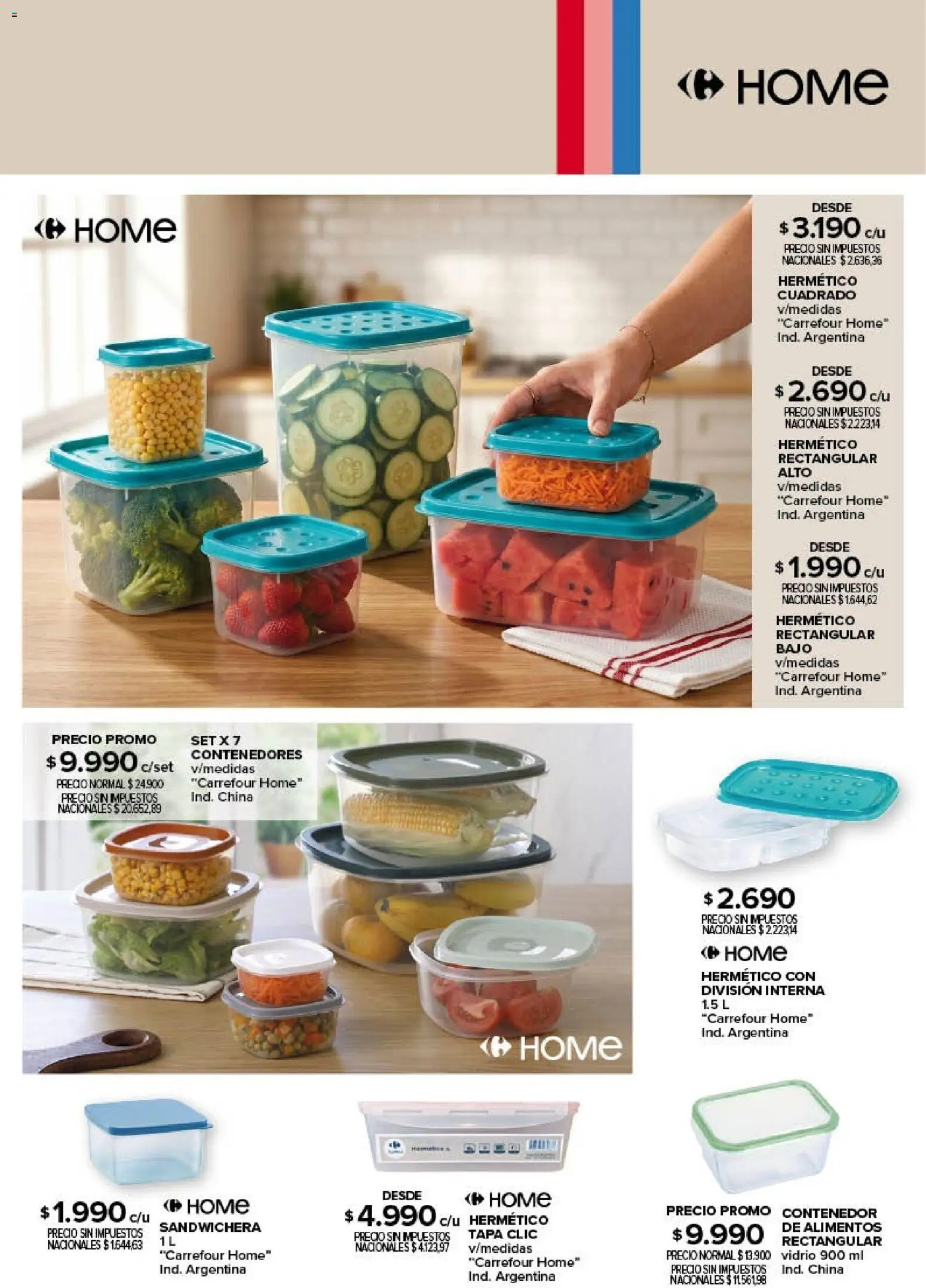 Carrefour - Deco Hogar  │ válido desde el 30.04.2026 | Página: 15 | Productos: Sandwichera