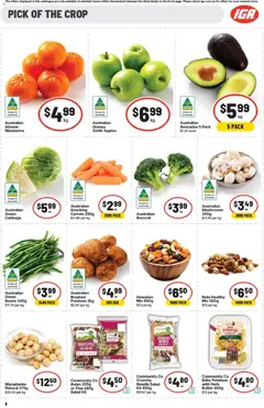 Preview of IGA catalogue - valid from 01/07/2026 | Page: 9 | Products: Almonds, Herb, Mushrooms, Bag