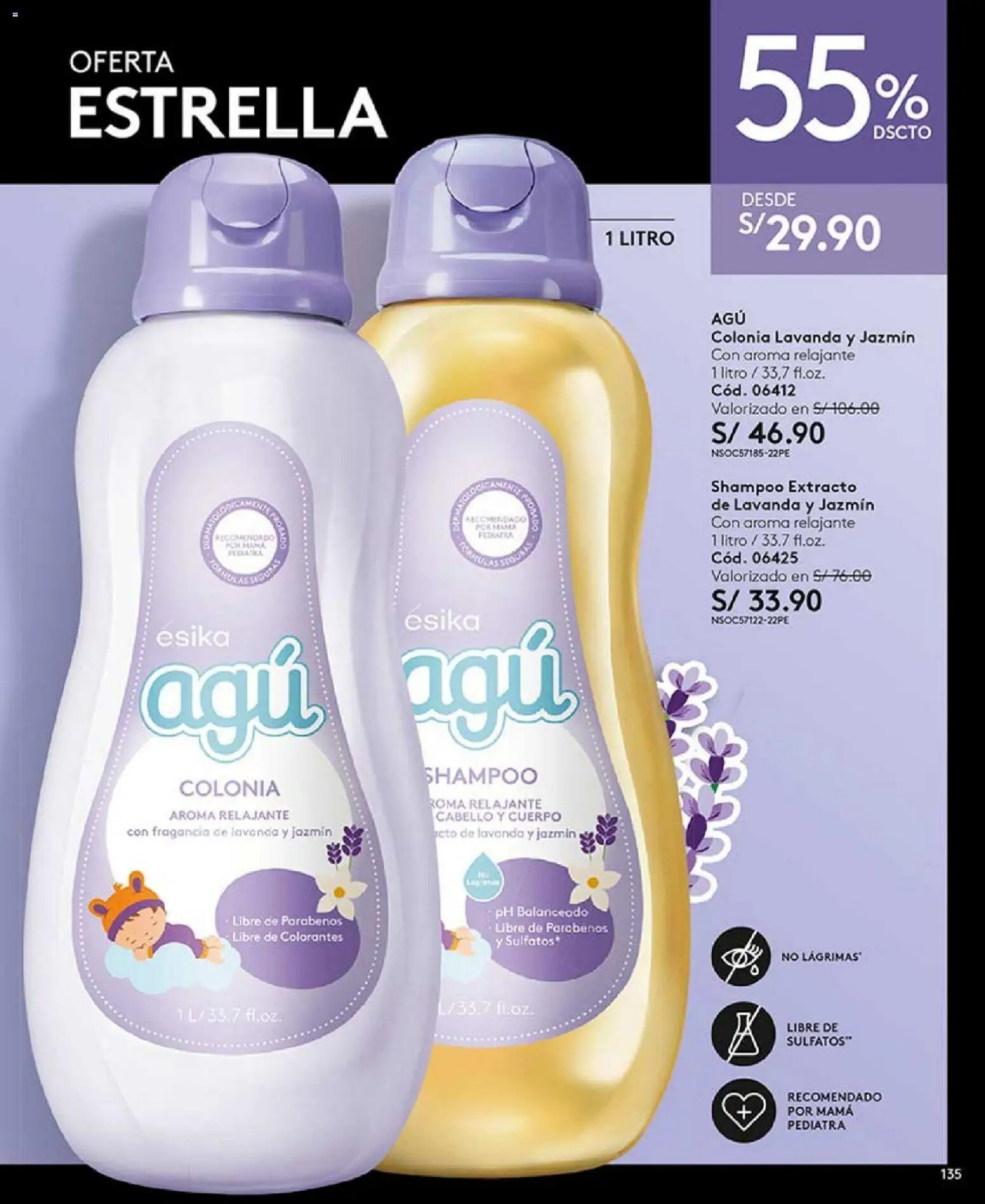 Catálogo Ésika válido desde 04/04/2026 | Página: 147 | Productos: Shampoo, Fragancia