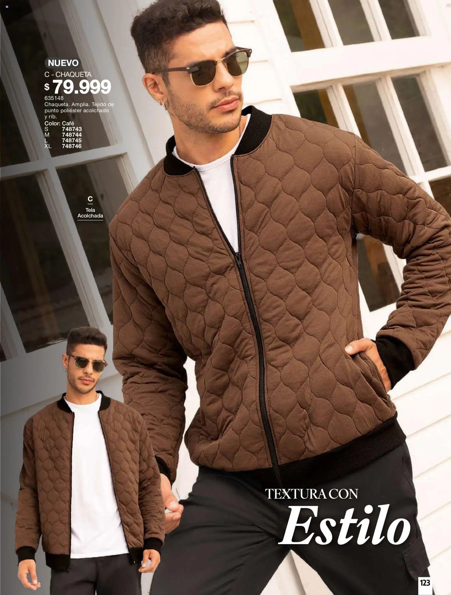 Carmel revista - valida desde el 01/07/2026 | Página: 123 | Productos: Chaqueta, Café