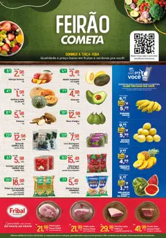 Cometa Supermercados ofertas Feirão - Pré-Visualização do folheto da loja Cometa Supermercados, válido de 11/10/2026