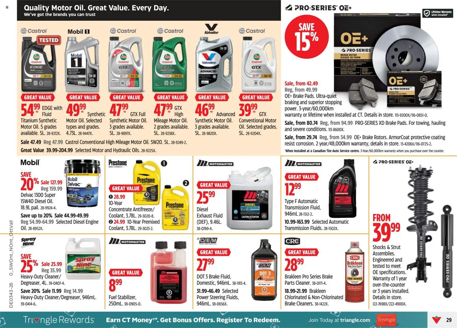 Canadian Tire flyer valid from Oct 22, 2026 | Page: 28