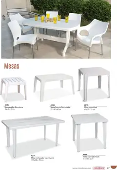 Vista previa Colombraro catálogo válido desde el 26/01/2026 | Página: 27 | Productos: Mesa