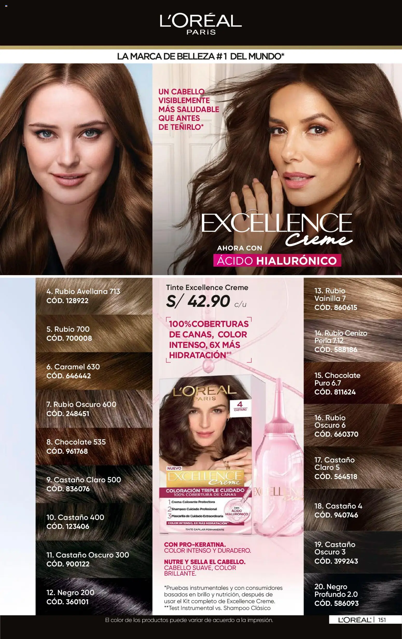 Catálogo Azzorti válido desde 31/08/2026 | Página: 157 | Productos: Shampoo, Vainilla, Chocolate, Crema