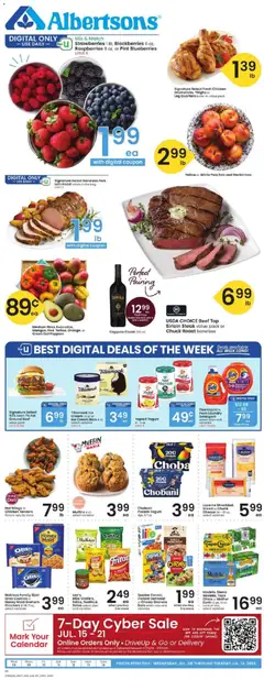 Preview of Albertsons weekly ads valid from 07/08/2026