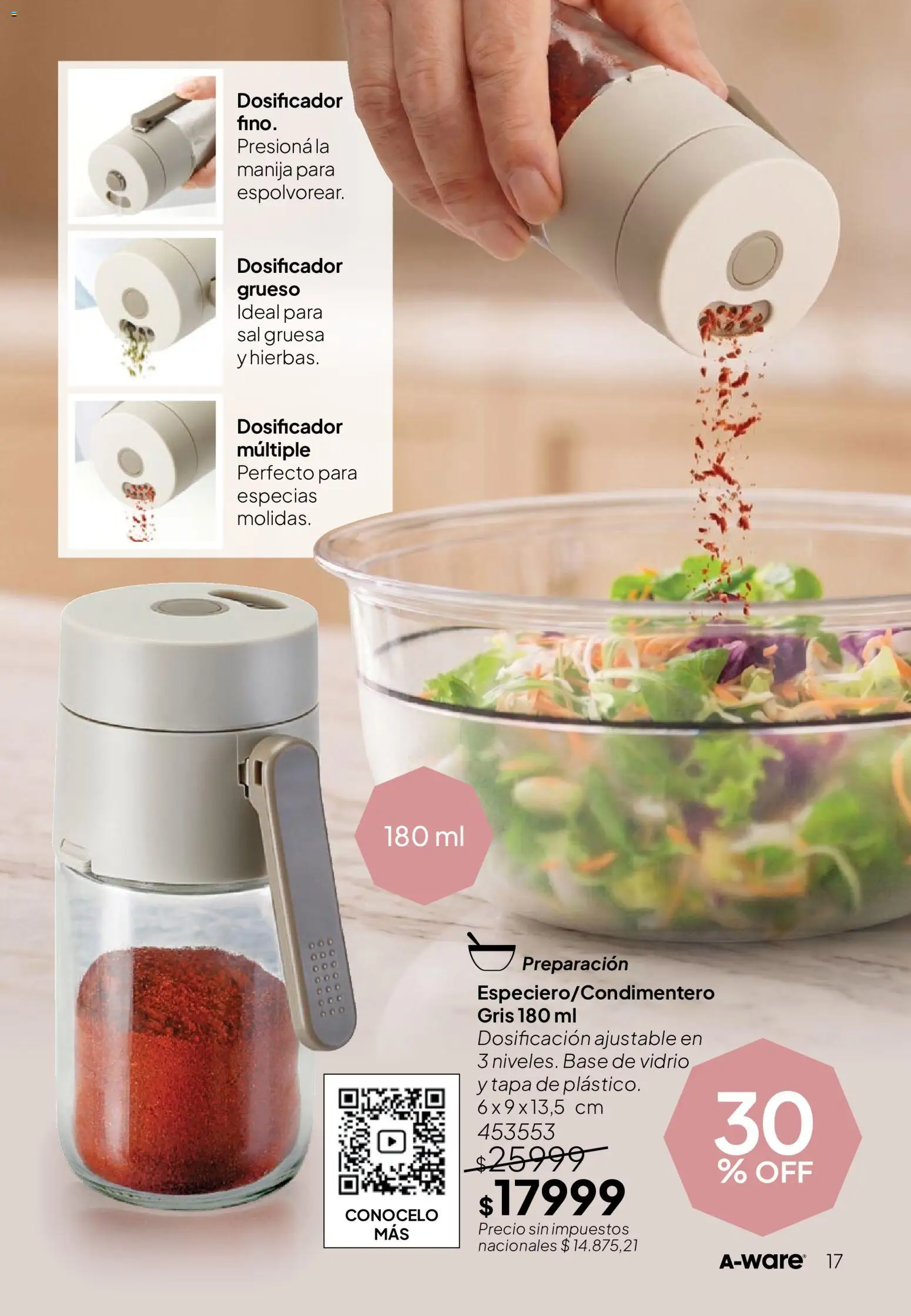 Tupperware Folleto │ válido desde el 04/08/2026 | Página: 19 | Productos: Sal