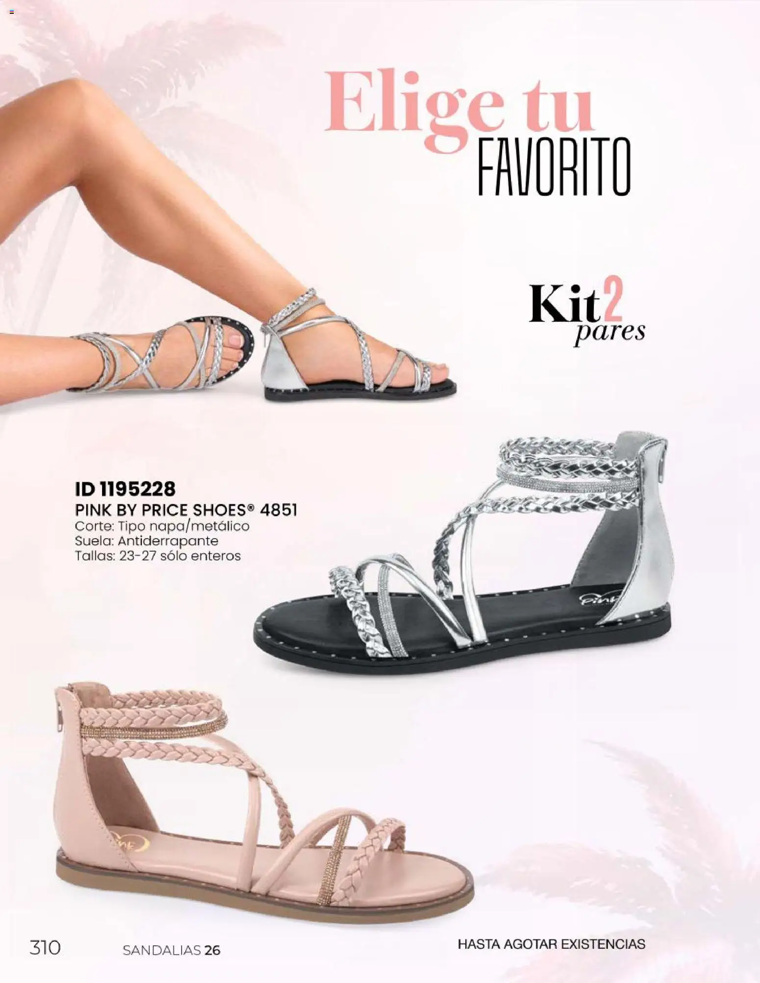 Nuevas ofertas de Price Shoes válidas en toda la República Mexicana desde el 31.01.2026. ¡Encuentra las mejores ofertas en Price Shoes Catálogo Sandalias ! | Página: 310 | Productos: Sandalias