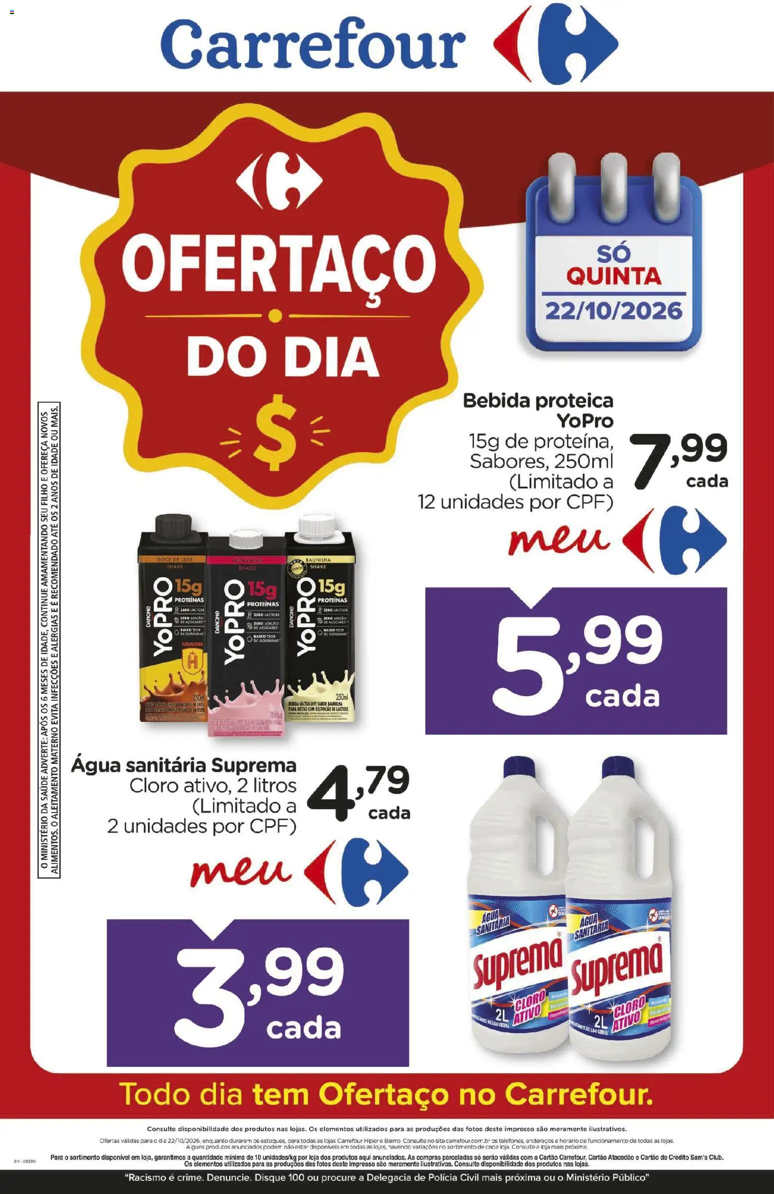Carrefour Folheto - válido de 22/10/2026 | Página: 1