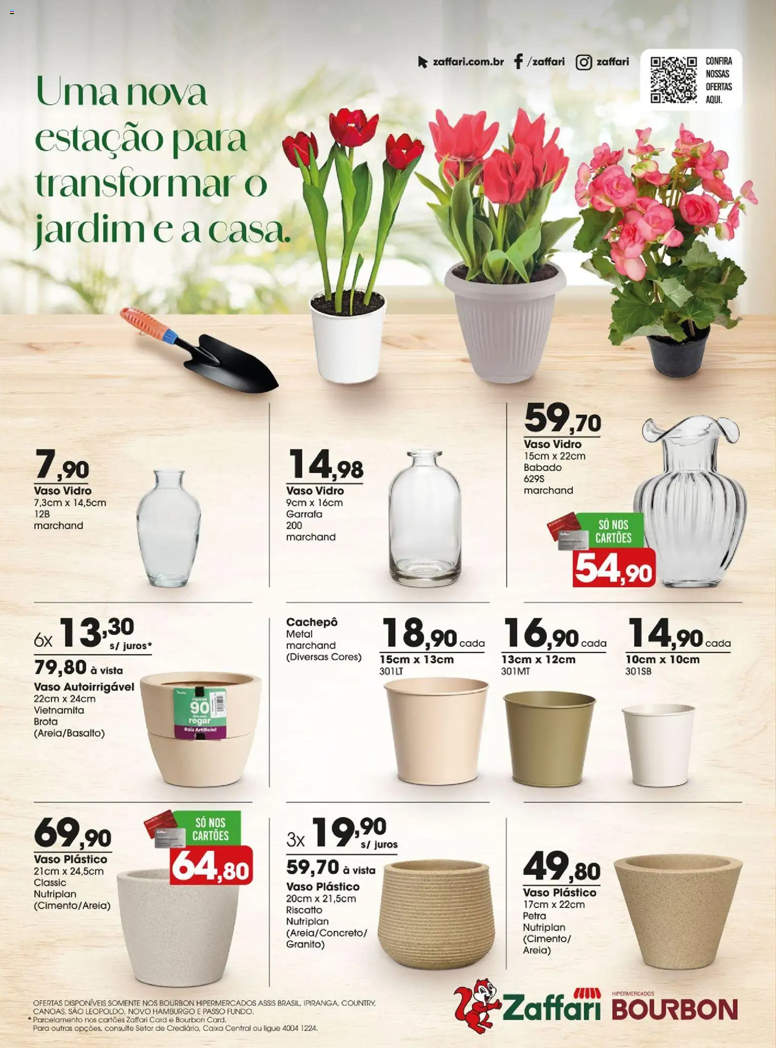 Zaffari Folheto - válido de 03/09/2026 | Página: 16 | Produtos: Areia, Caixa, Vaso, Bourbon