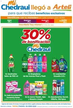 Vista previa de Arteli folleto Mi Chedraui llegó, nuevo folleto de la tienda, válido en México a partir del 28/08/2026