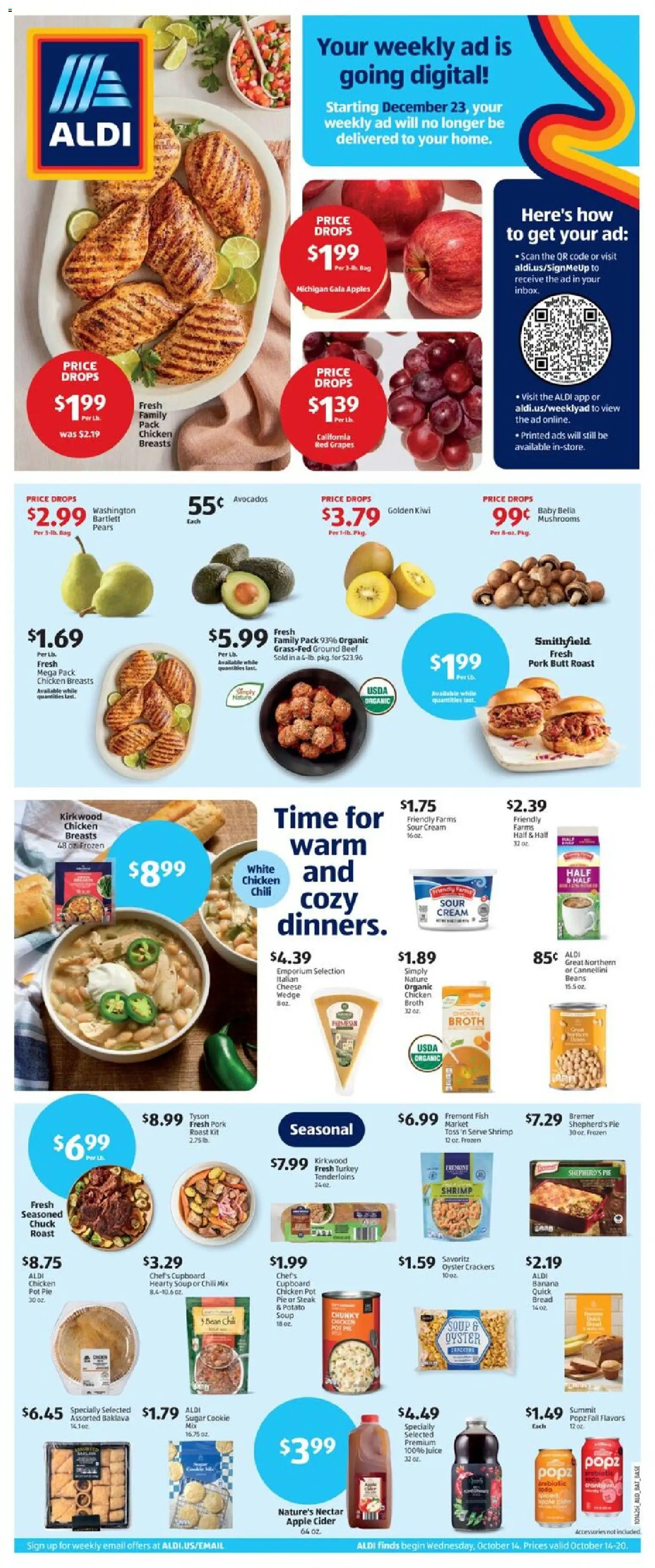 Aldi Weekly Ad - valid from 10/14/2026 | Page: 1