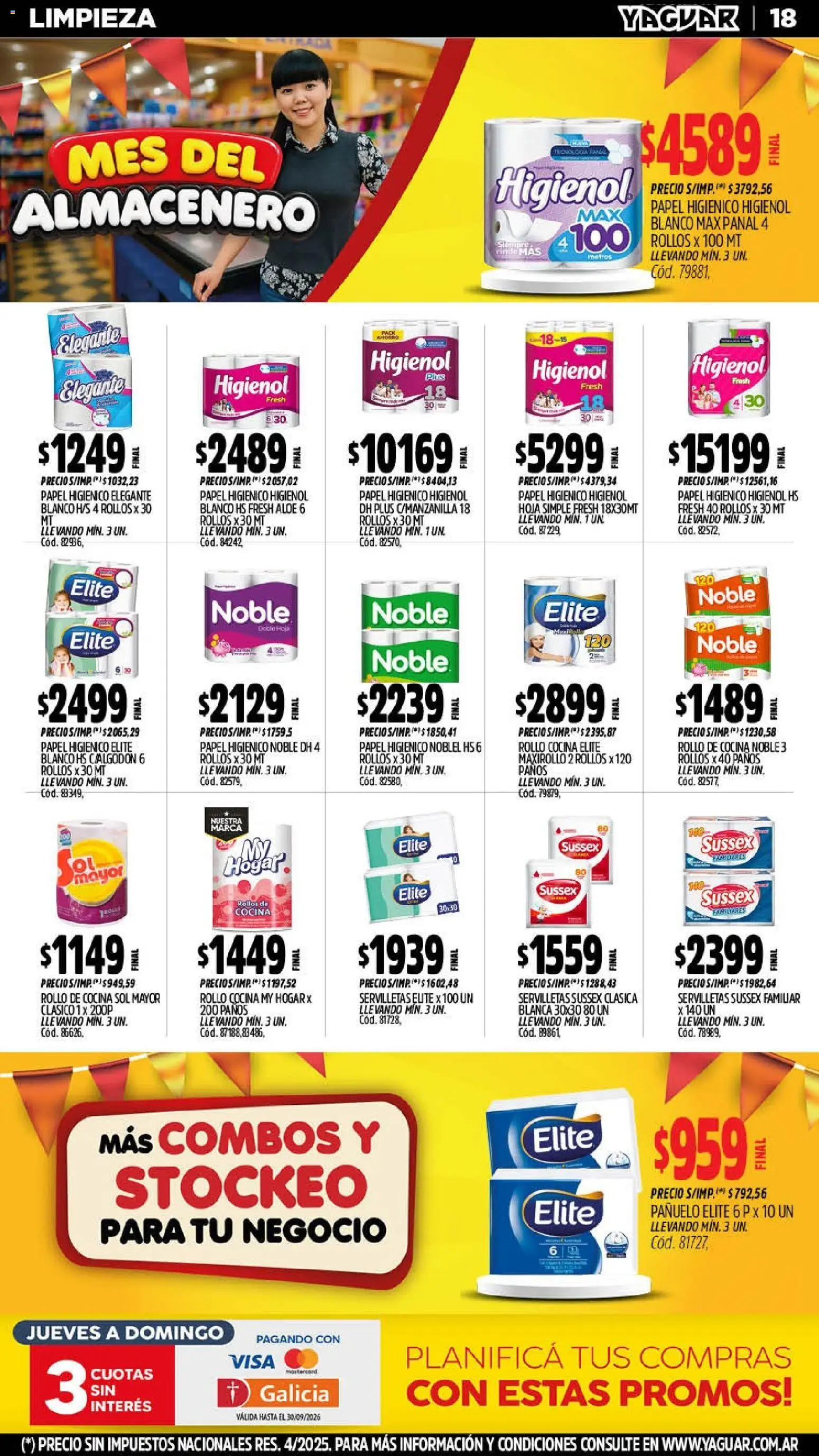 Yaguar - Oferta Semanal Parque Chacabuco │ válido desde el 07/09/2026 | Página: 18