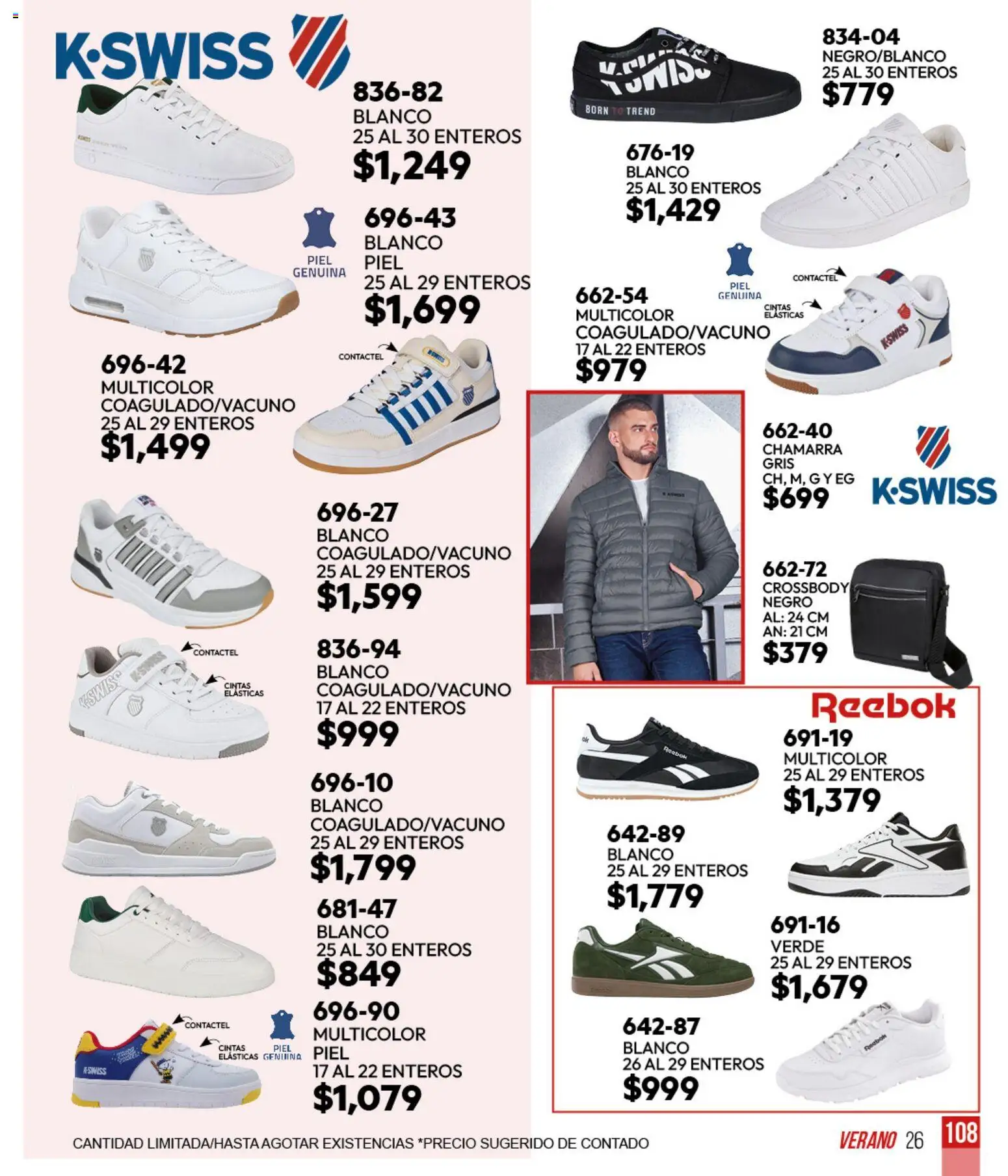 Nuevas ofertas de Cklass válidas en toda la República Mexicana desde el 05.03.2026. ¡Encuentra las mejores ofertas en Cklass catálogo Verano Sportbrands Dama! | Página: 290 | Productos: Chamarra