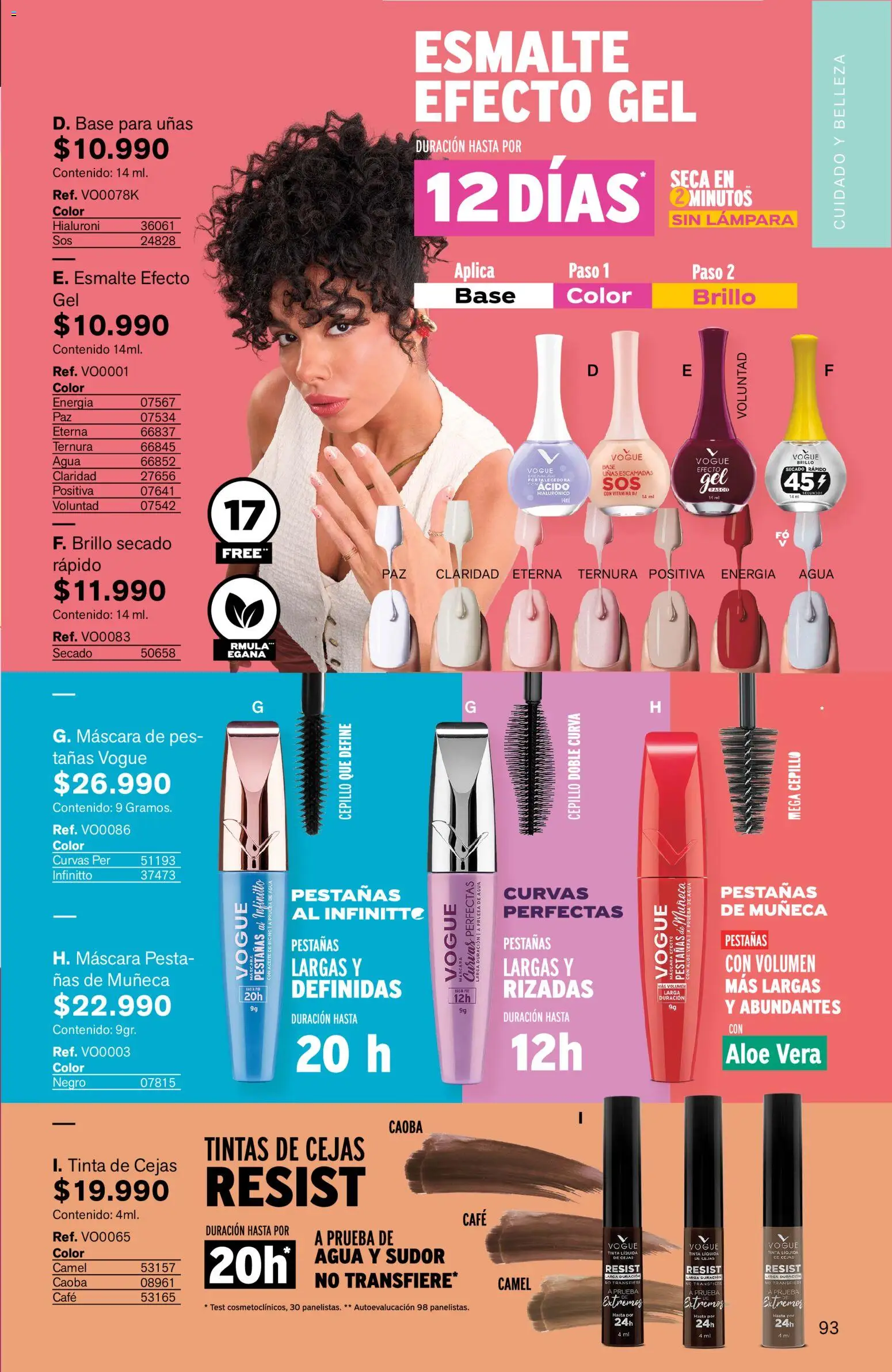Leonisa revista - valida desde el 15.05.2026 | Página: 93 | Productos: Agua, Lámpara, Máscara, Café