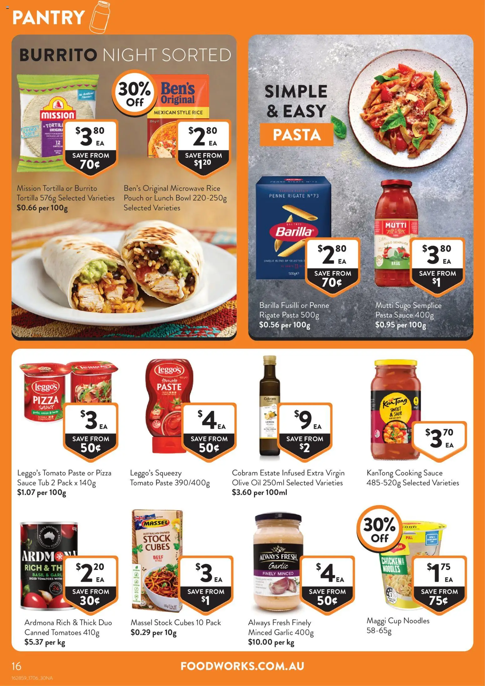 Latest Foodworks catalogue valid from 17/06/2026 is available here?Save now! | Australia