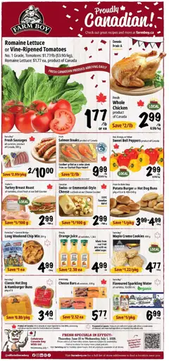 Preview of Farm Boy weekly flyer / circulaire from shop Farm Boy valid from Jun 25, 2026