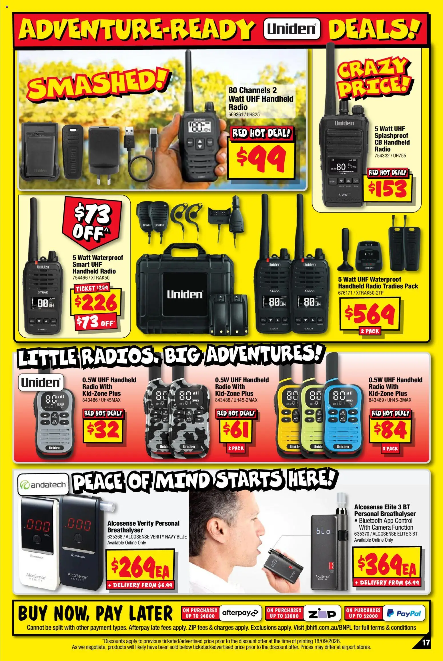 JB Hi-Fi catalogue - valid from 01/10/2026 | Page: 17 | Products: Camera, Radio