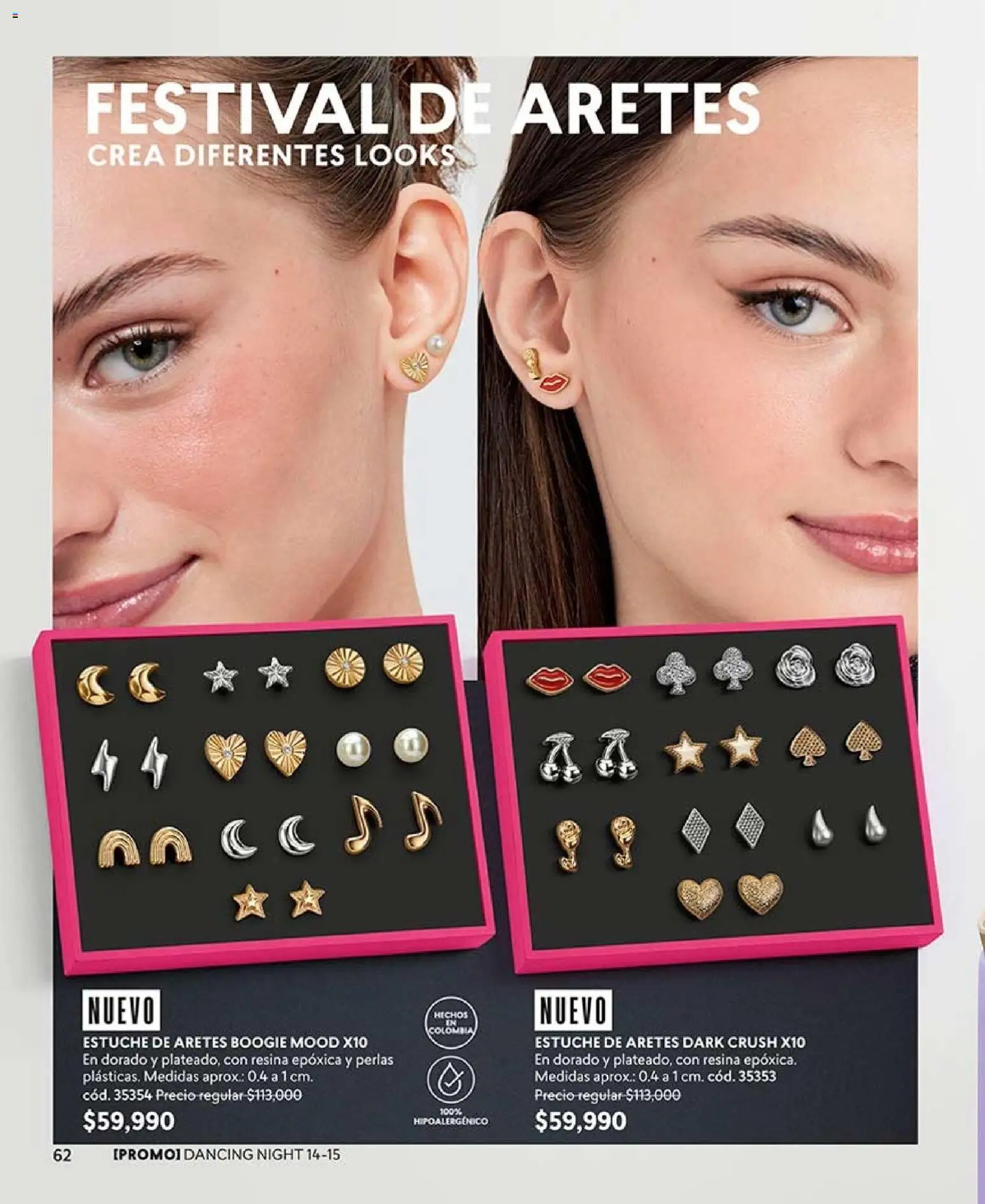 CyZone revista - valida desde el 10/08/2026 | Página: 74 | Productos: Estuche, Aretes