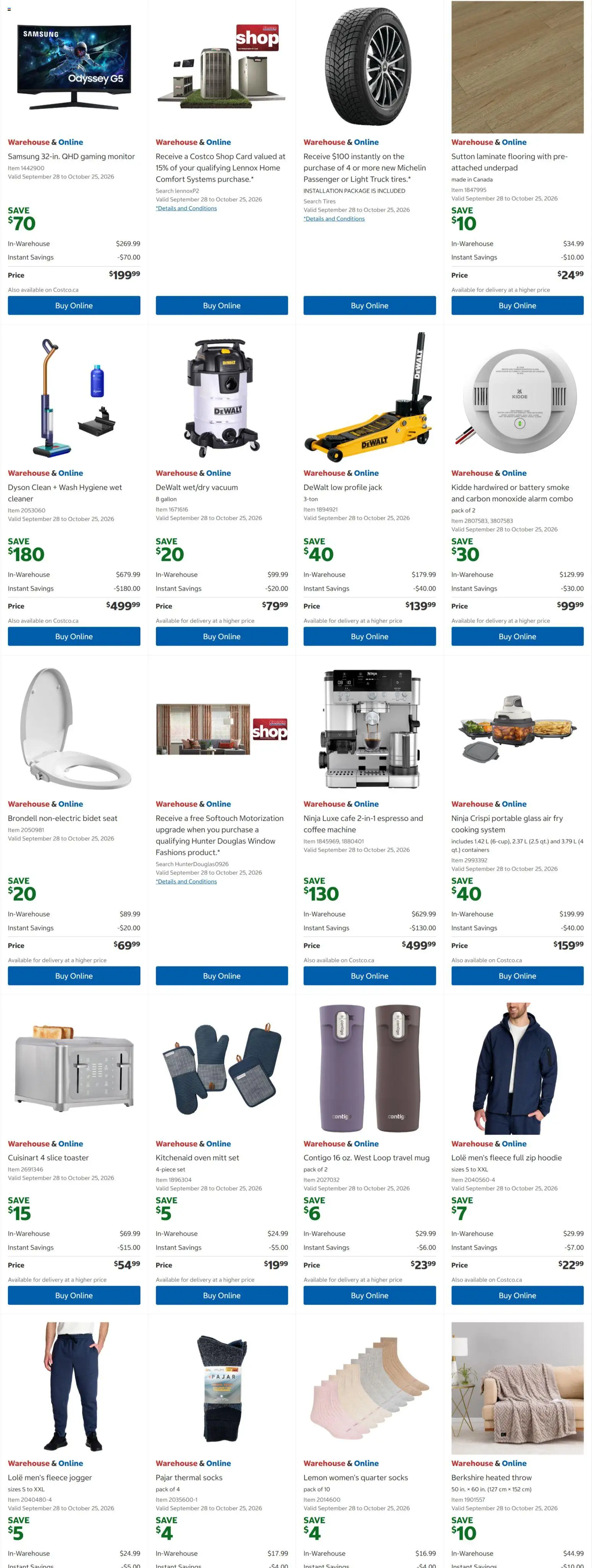 Costco flyer valid from Oct 12, 2026 | Page: 2