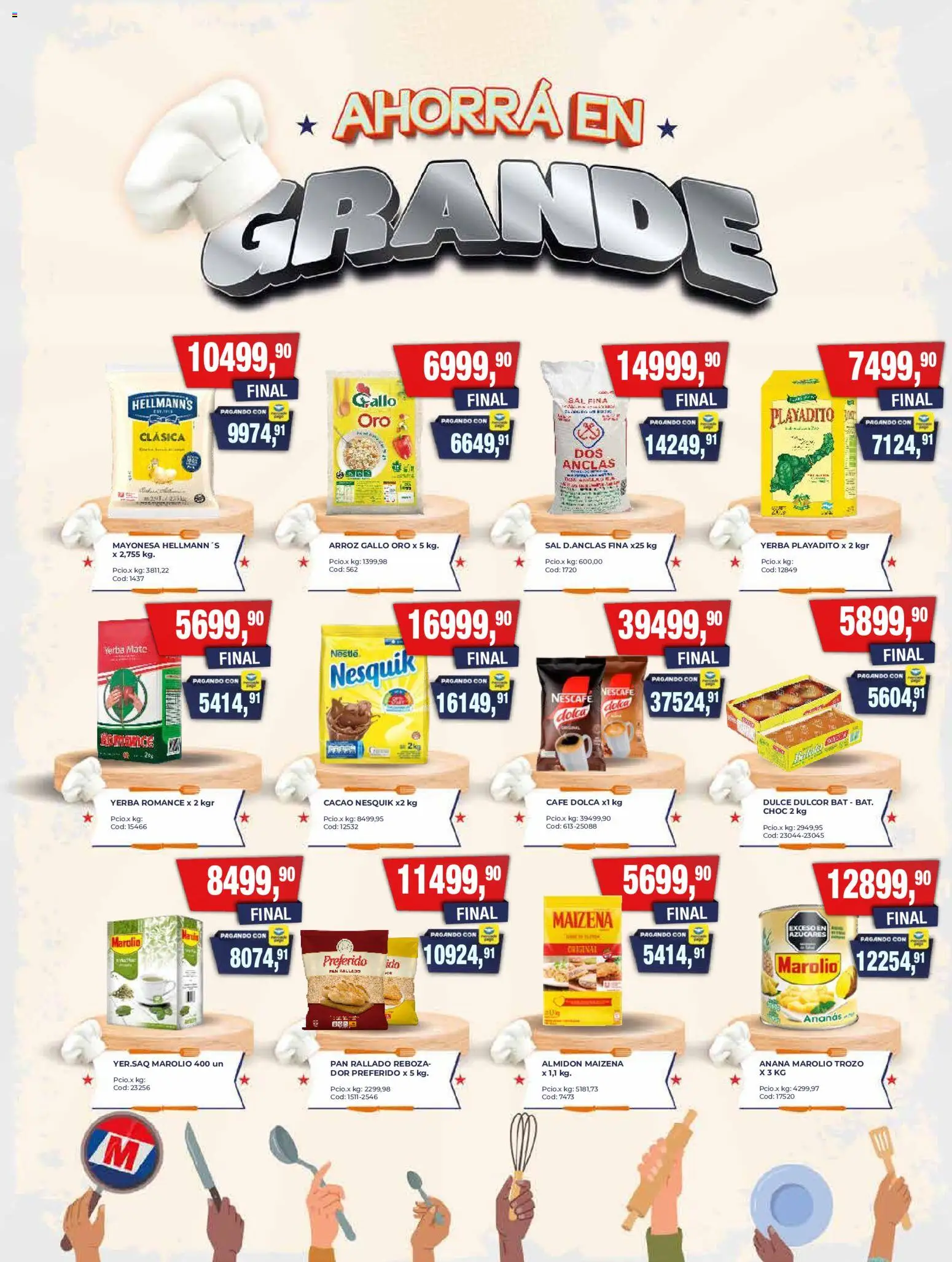 Maxiconsumo ofertas │ válido desde el 11.05.2026 | Página: 11 | Productos: Mayonesa, Sal, Ananá, Pan