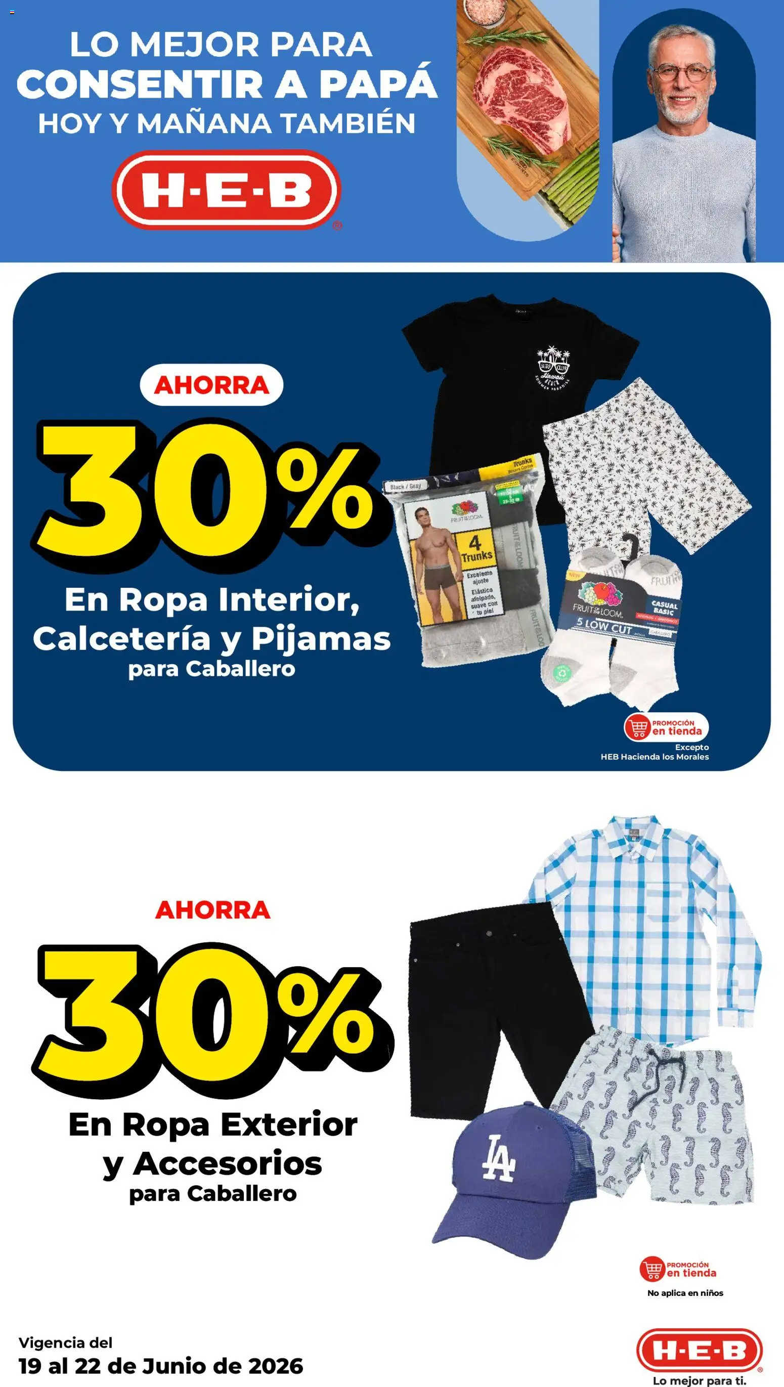 Nuevas ofertas de H-E-B válidas en toda la República Mexicana desde el 19.06.2026. ¡Encuentra las mejores ofertas en H-E-B folleto! | Página: 12