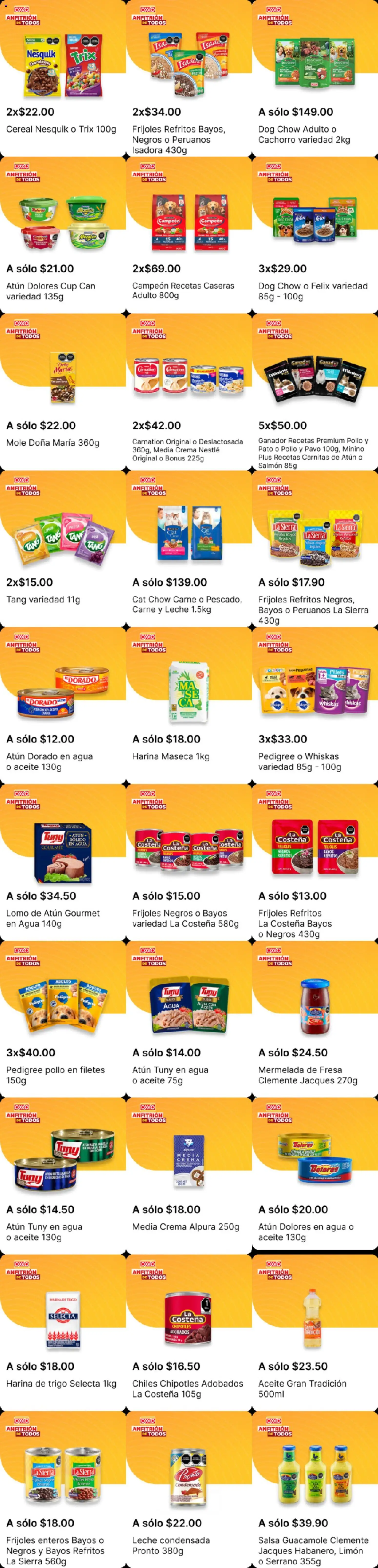 Nuevas ofertas de OXXO válidas en toda la República Mexicana desde el 21.05.2026. ¡Encuentra las mejores ofertas en OXXO folleto! | Página: 1 | Productos: Pollo, Fresa, Atún, Leche