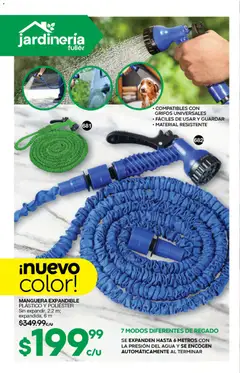 Vista previa de Fuller campaña 9 2026, nuevo folleto de la tienda, válido en México a partir del 05/08/2026 | Página: 190 | Productos: Manguera, Agua