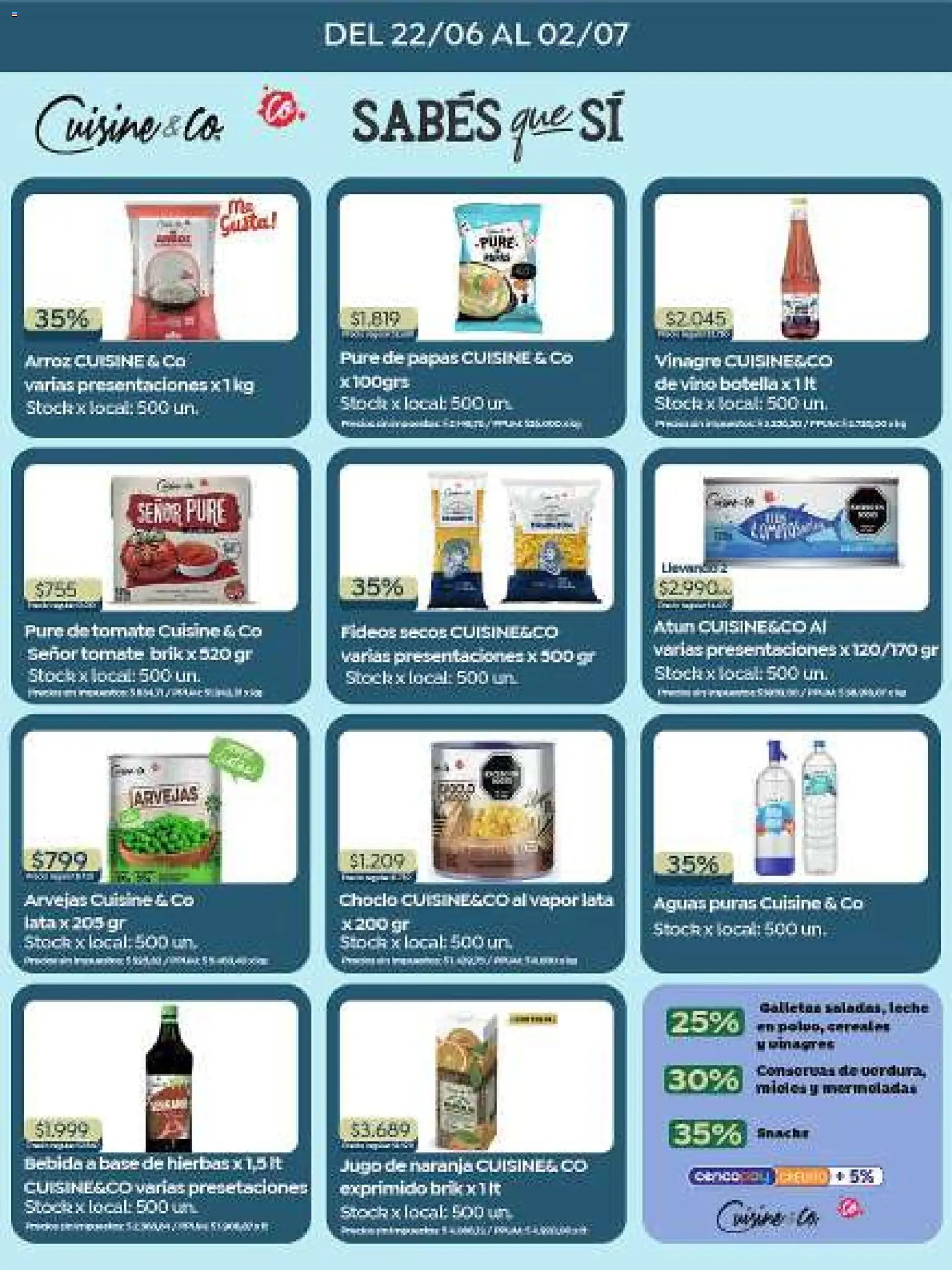Jumbo - Especial Marcas Propias │ válido desde el 22/06/2026 | Página: 4 | Productos: Botella, Vinagre, Pure de Tomate, Vino