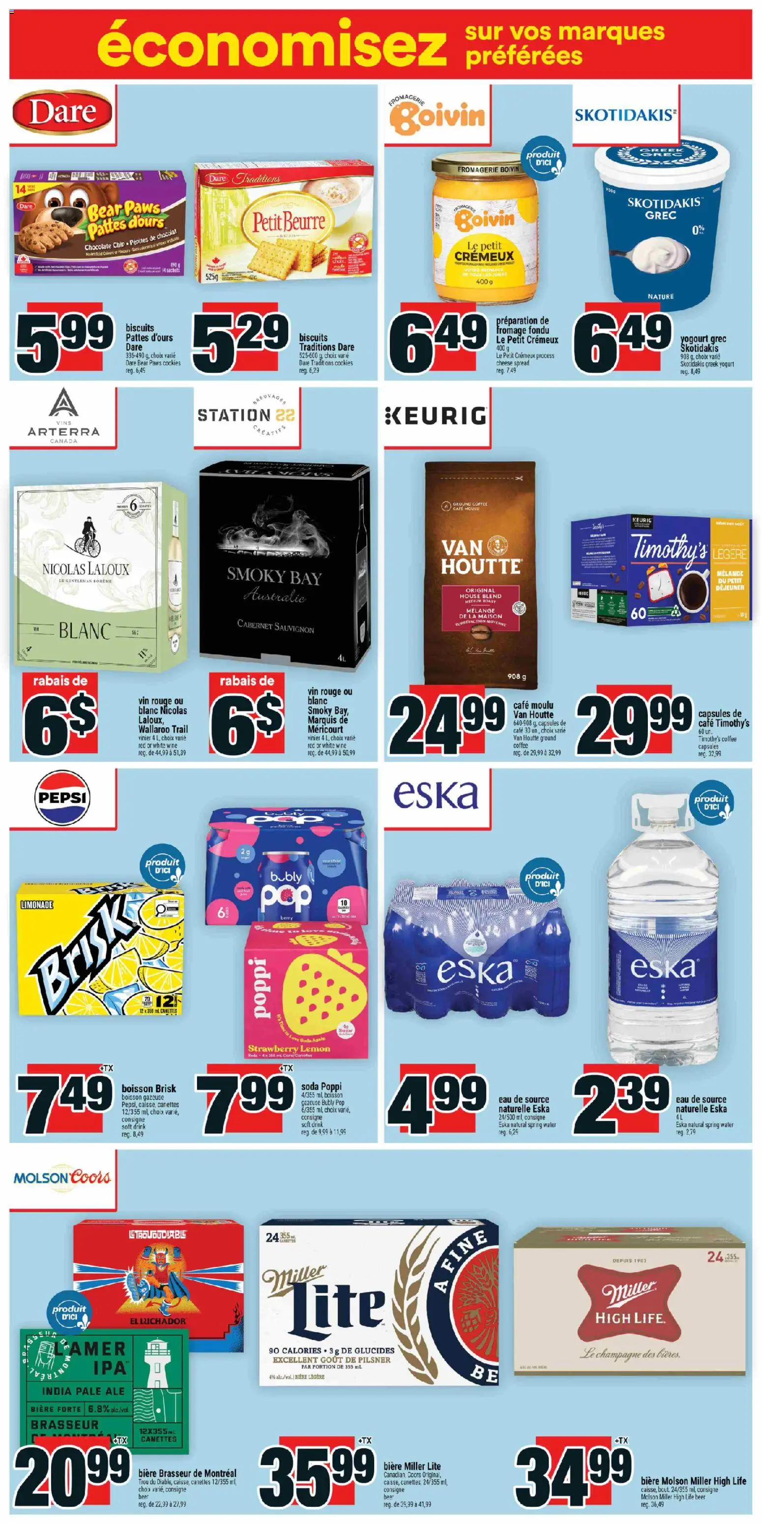 Super C flyer valid from Aug 6, 2026 | Page: 10 | Products: Cookies, Yogurt, Coffee, Chocolate