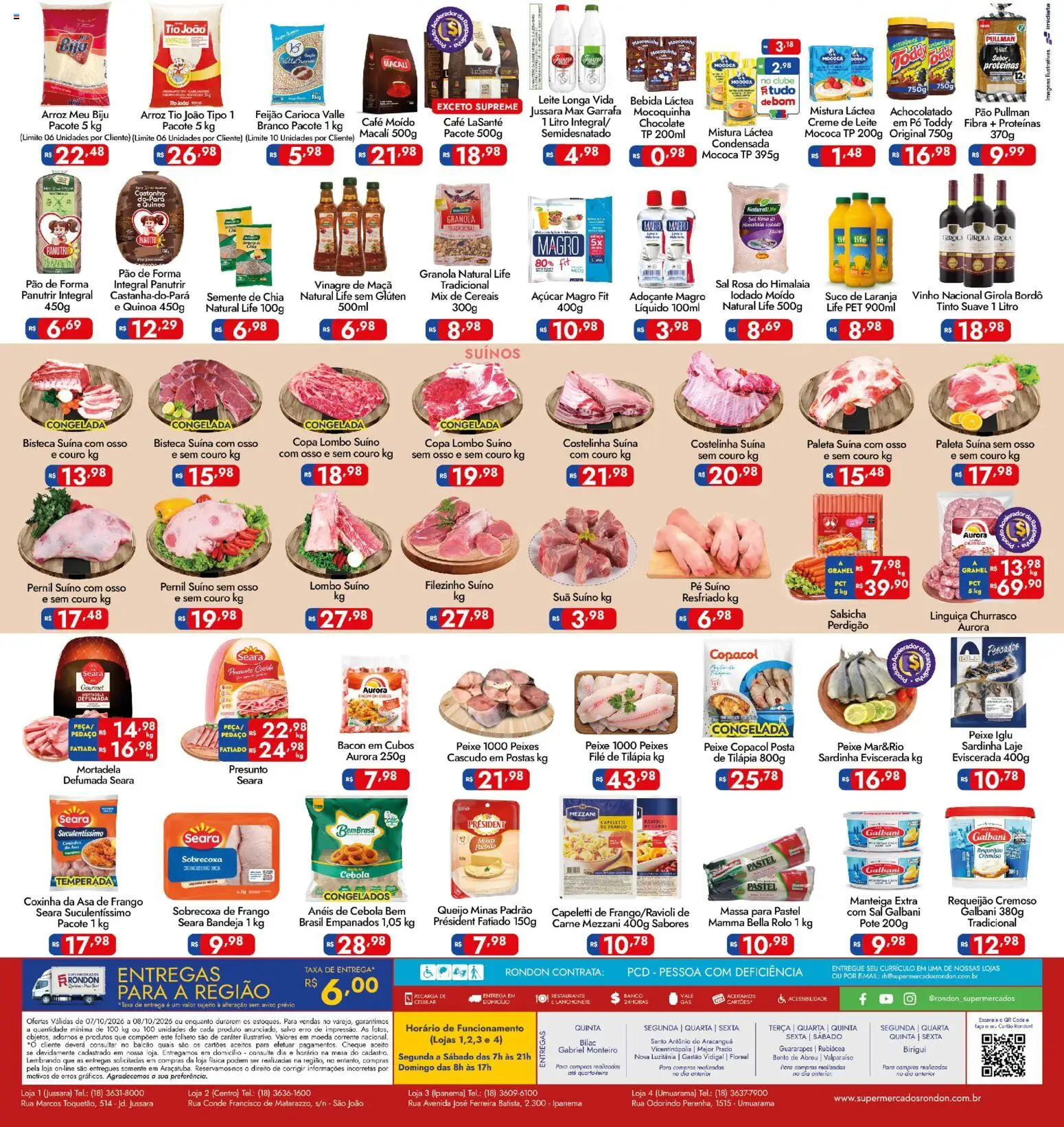 Supermercados Rondon Folheto - válido de 07/10/2026 | Página: 2