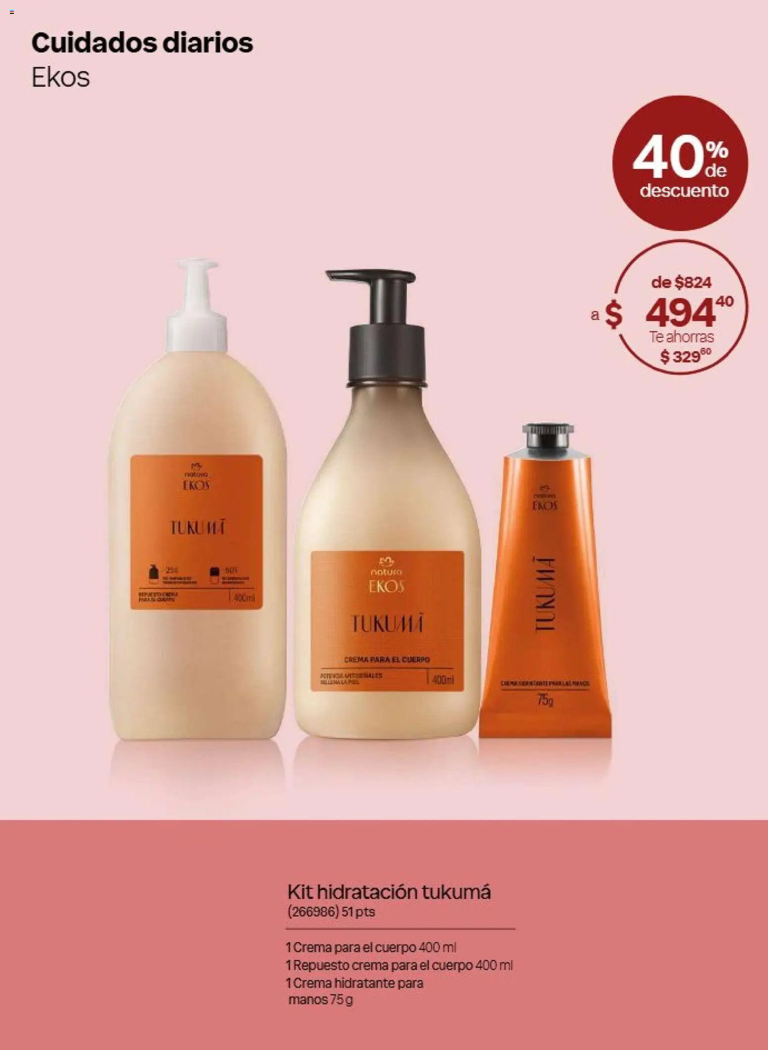 Nuevas ofertas de Natura válidas en toda la República Mexicana desde el 21/08/2026. ¡Encuentra las mejores ofertas en Natura campaña 13 2026! | Página: 8 | Productos: Crema, Té
