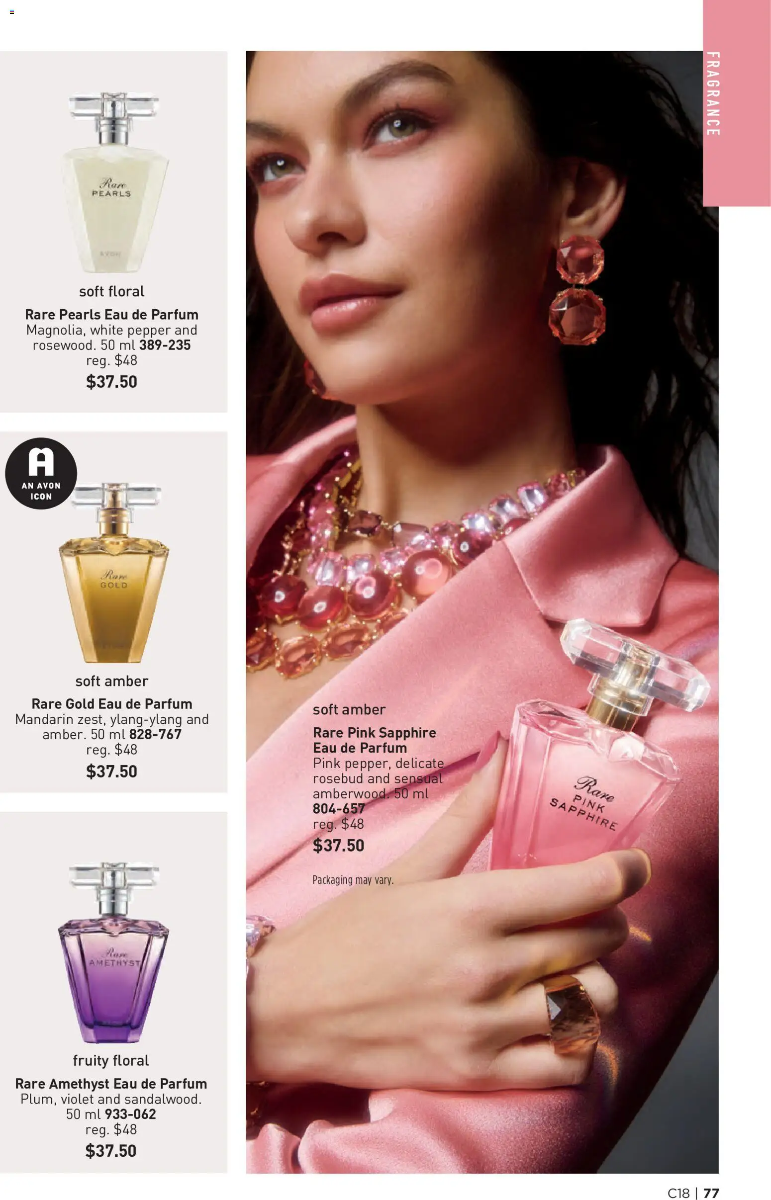 Avon flyer valid from Aug 27, 2026 | Page: 77 | Products: Pepper, Fragrance, White pepper