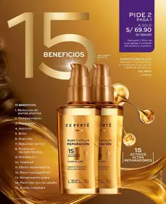 Vista previa de folleto L'Bel catálogo - Campaña 14 de la L'Bel válido desde 22/08/2026 | Página: 37 | Productos: Aceite
