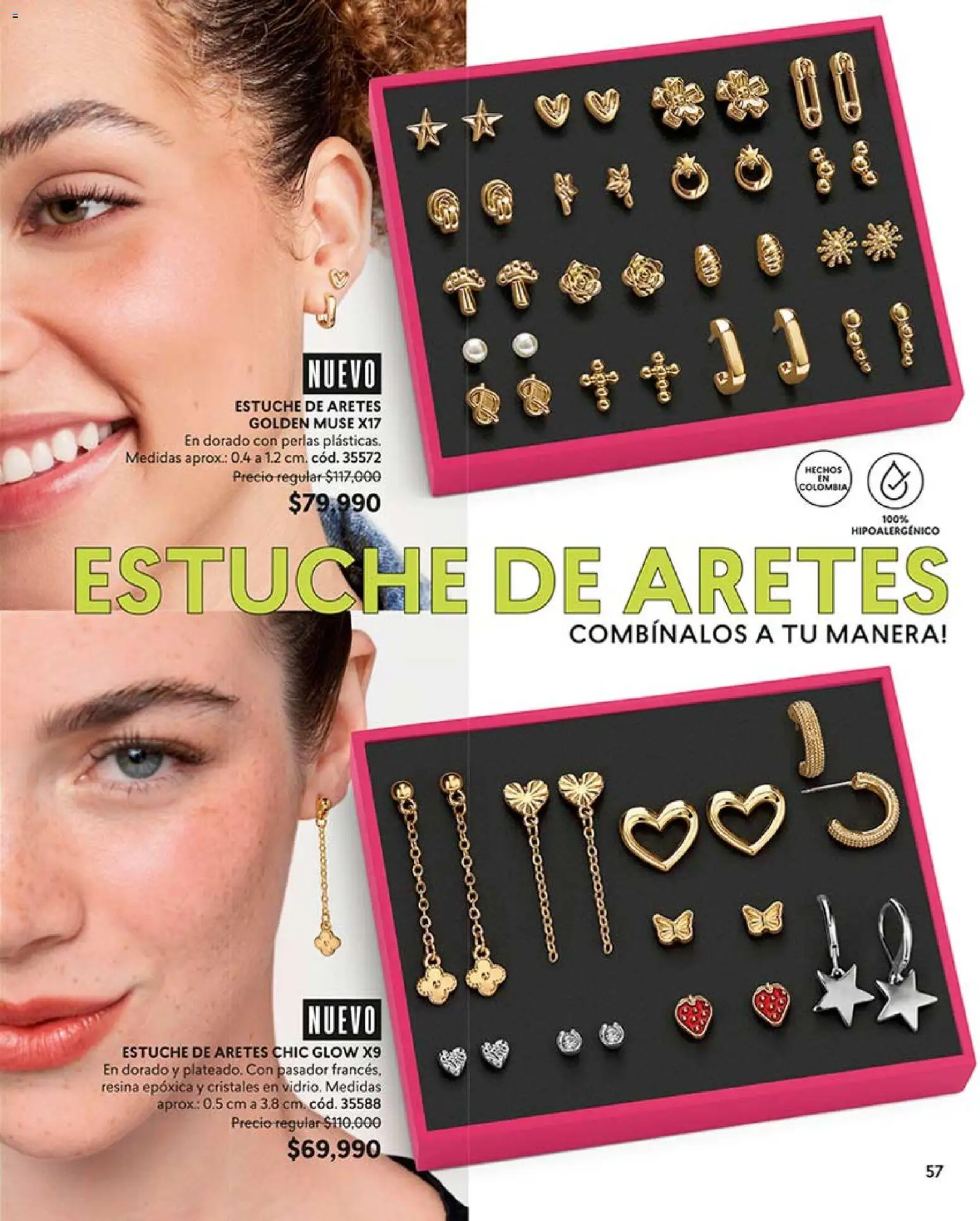 CyZone revista - valida desde el 04.05.2026 | Página: 71 | Productos: Estuche, Aretes