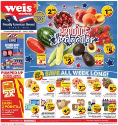 Preview of Weis weekly ads valid from 06/25/2026